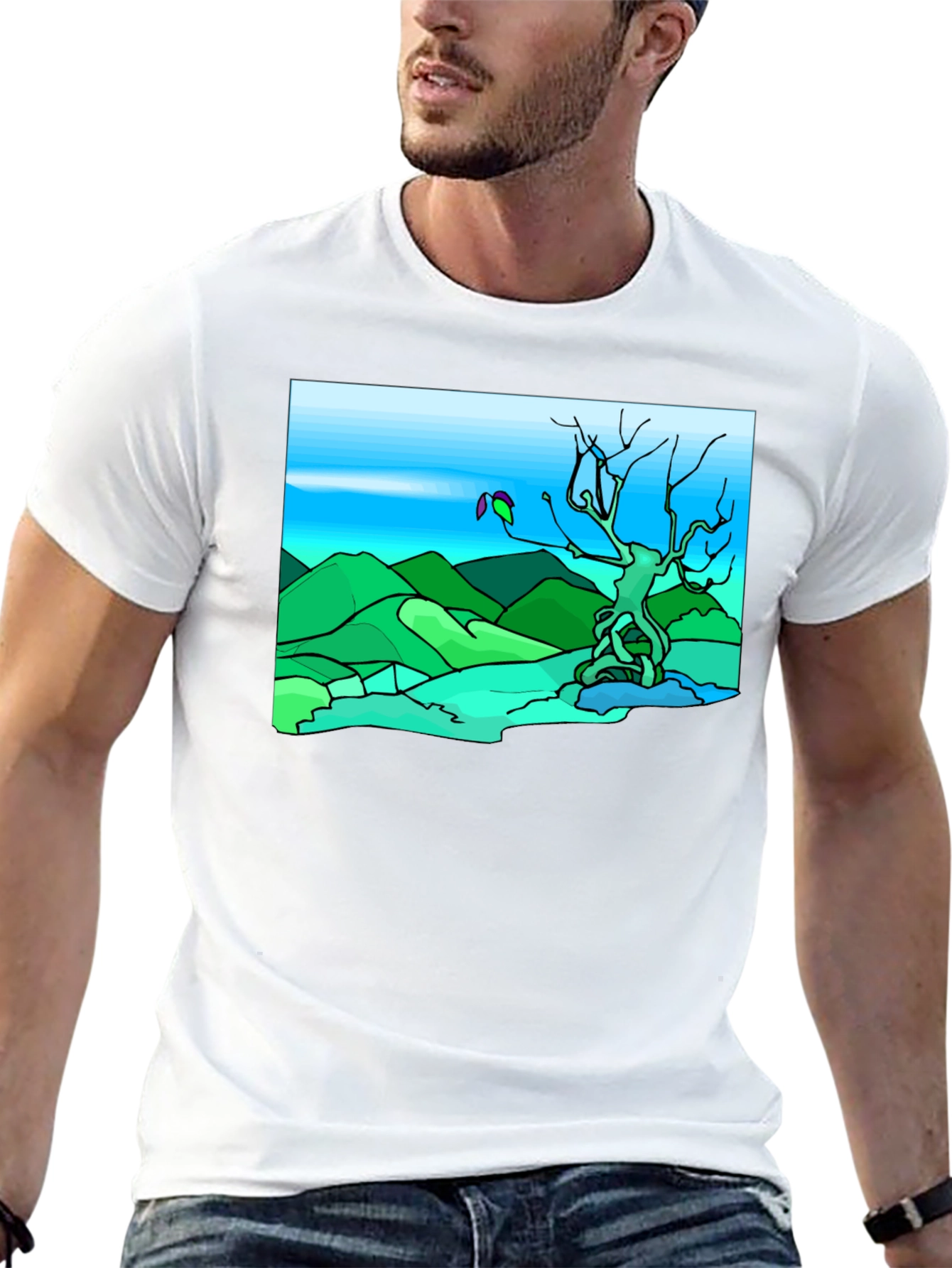 Abstract Landscape T-Shirt