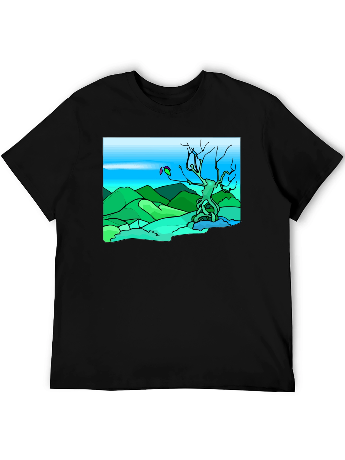 Abstract Landscape T-Shirt