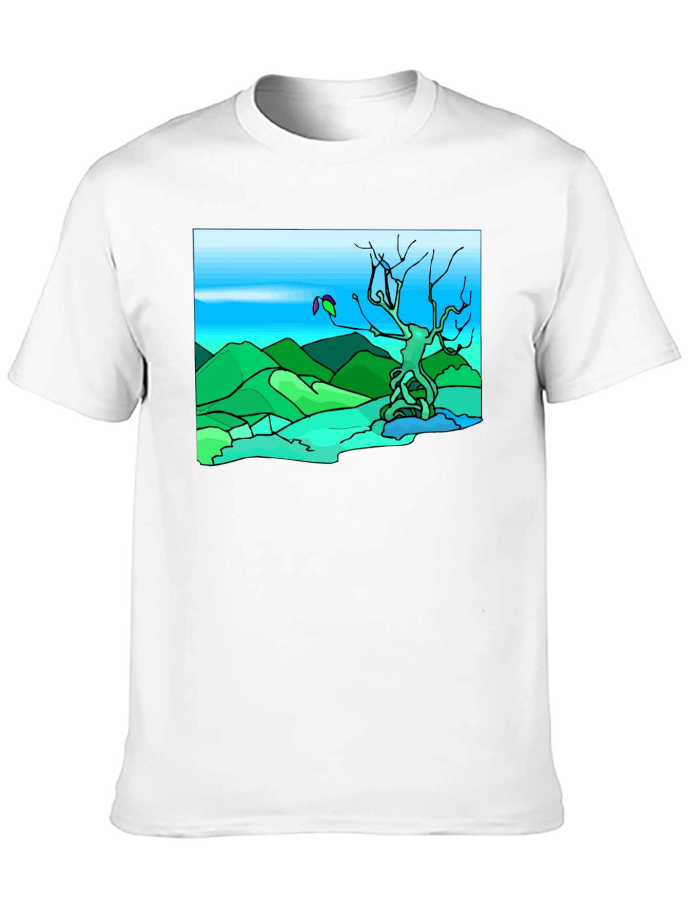 Abstract Landscape T-Shirt