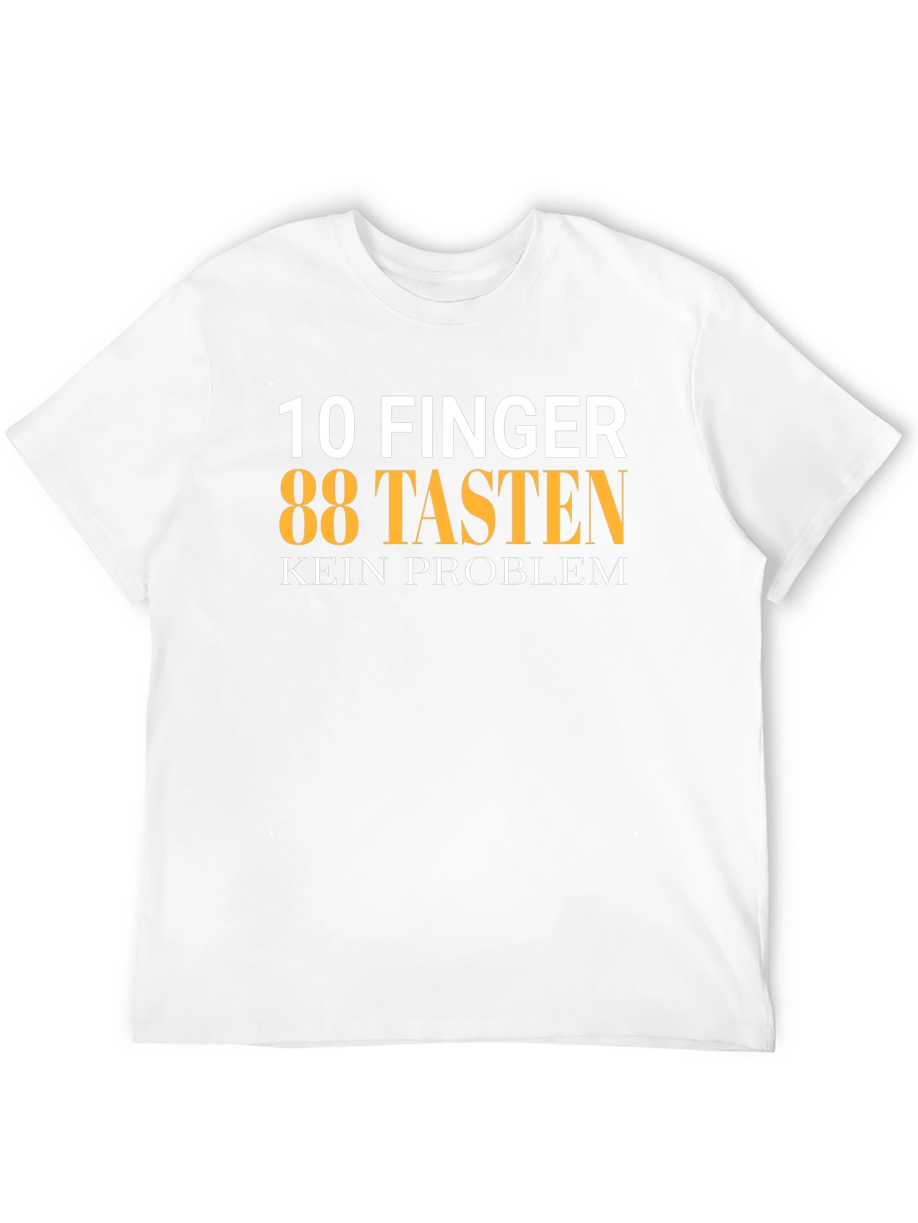 10 Fingers 88 Keys Piano Player Tee