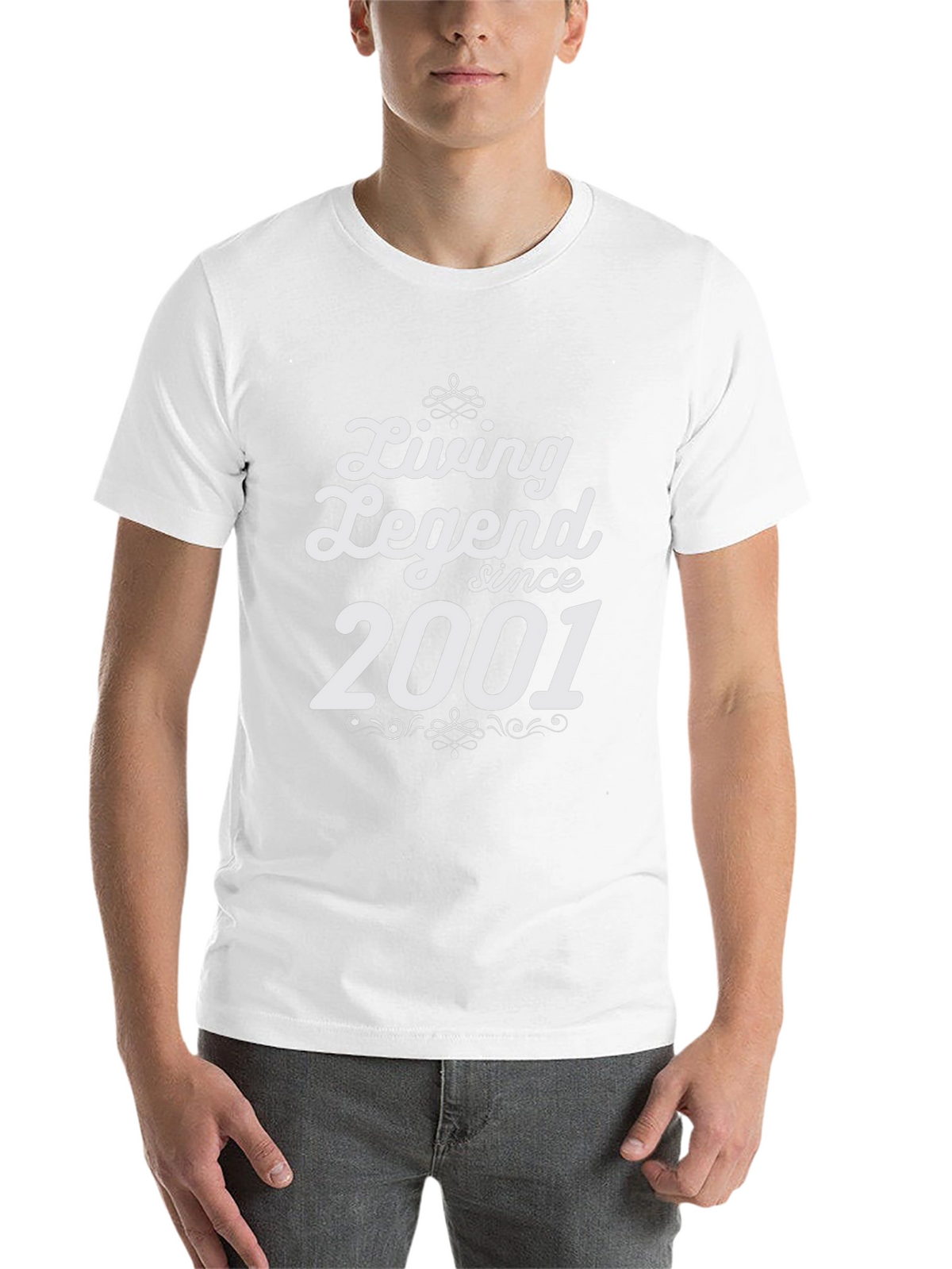 Living Legend Since 2001 Black Graphic T-Shirt