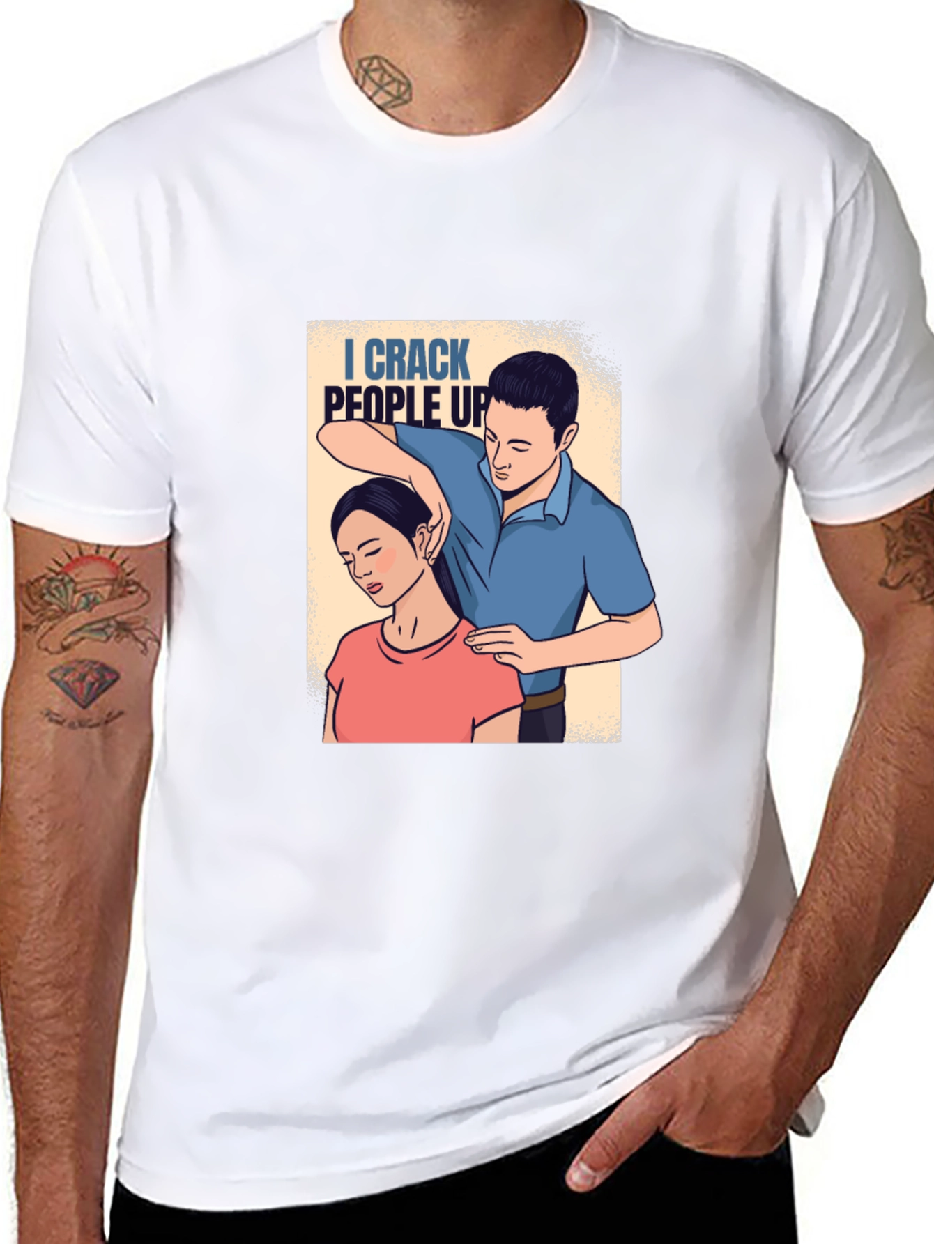 Chiropractor Humor Graphic T-Shirt