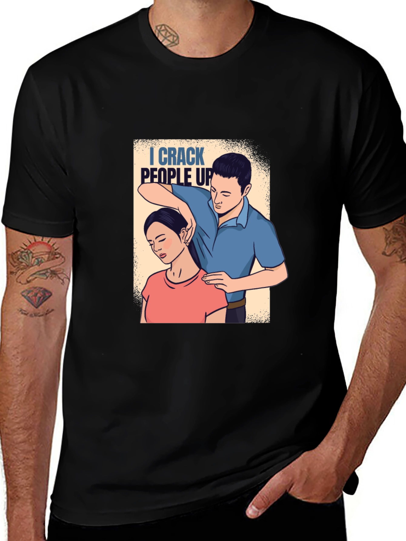 Chiropractor Humor Graphic T-Shirt