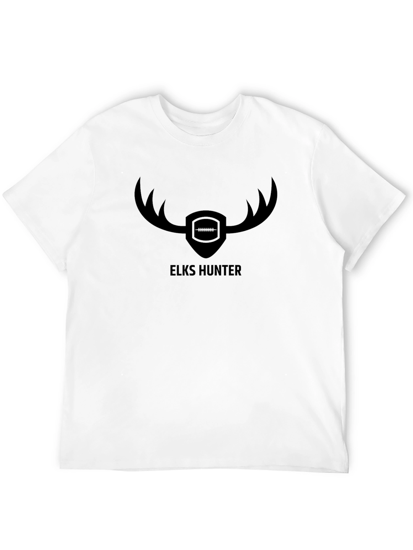 Elks Hunter Graphic Tee - Black