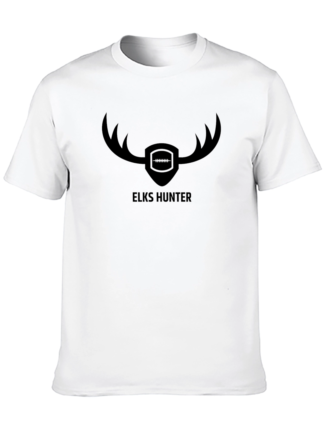 Elks Hunter Graphic Tee - Black
