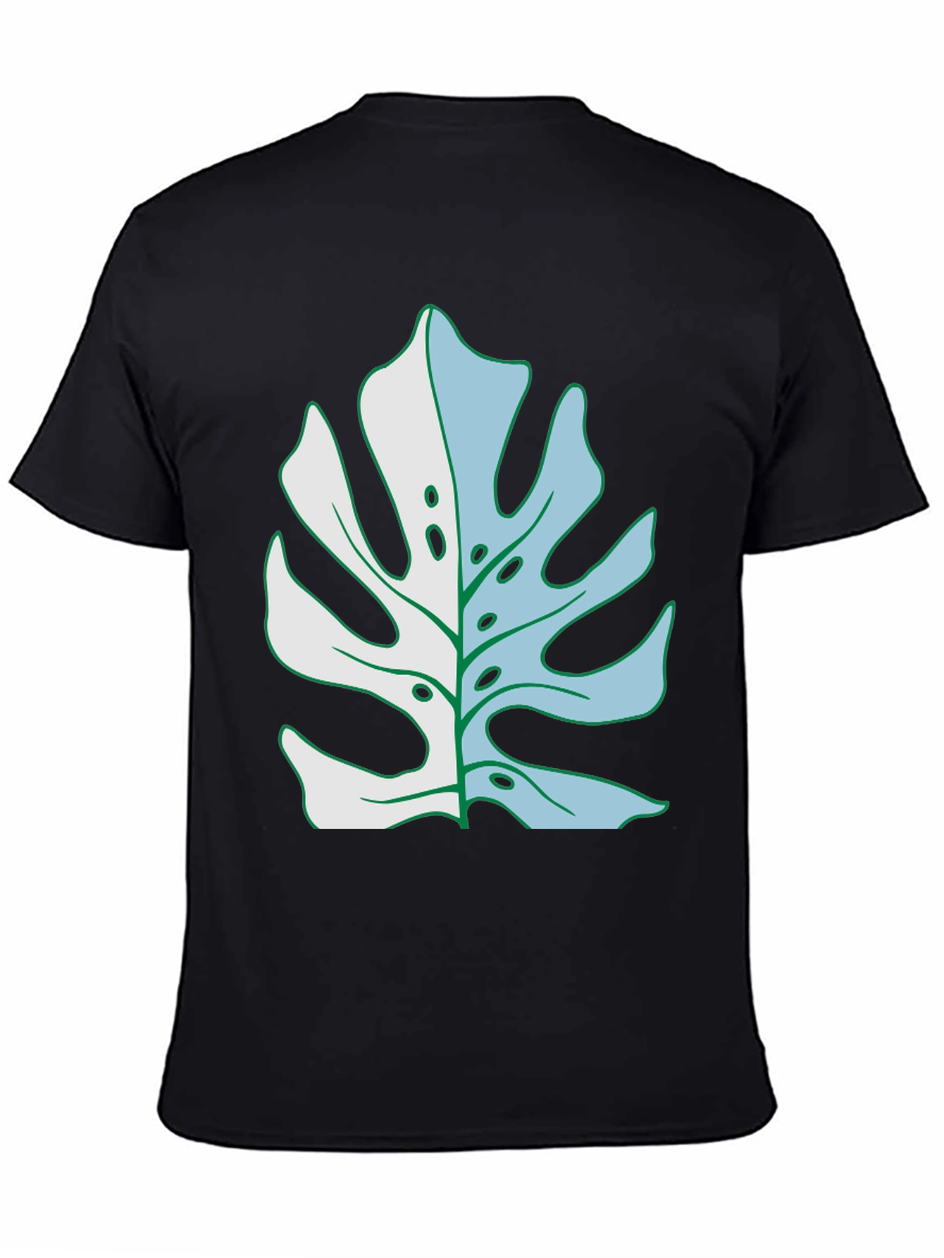 Monstera Leaf Graphic T-Shirt - Tropical Plant Tee