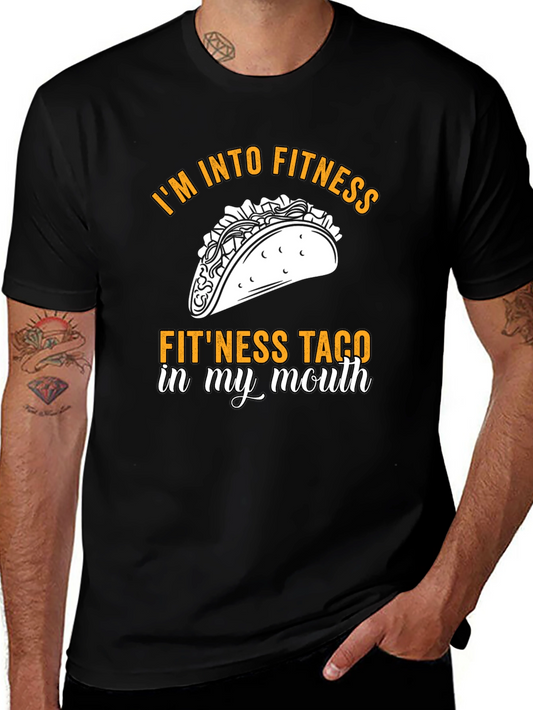 Fitness Taco T-Shirt - Funny Gym Workout Tee
