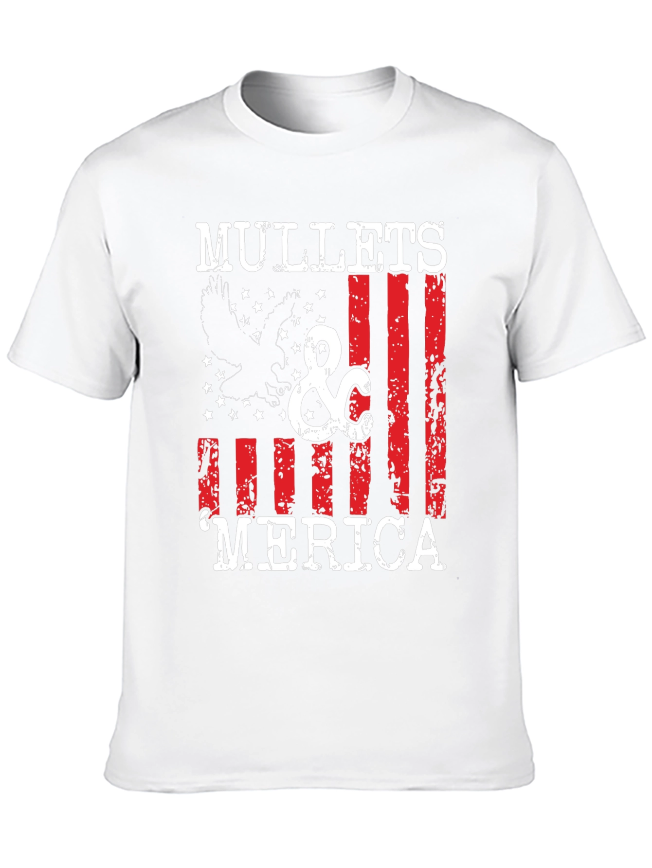 Mullets & Merica Graphic Tee