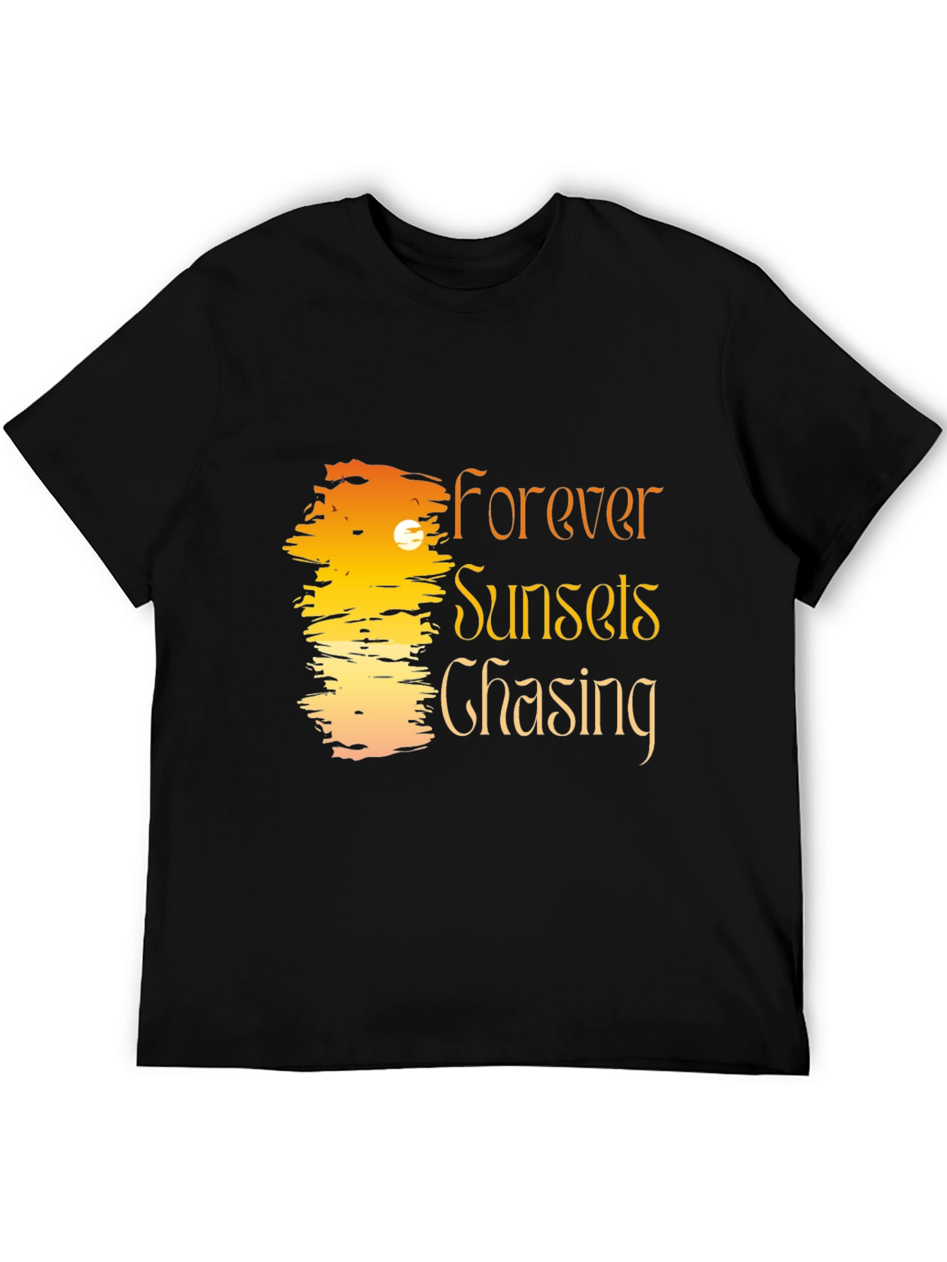 Forever Sunsets Chasing Graphic T-Shirt