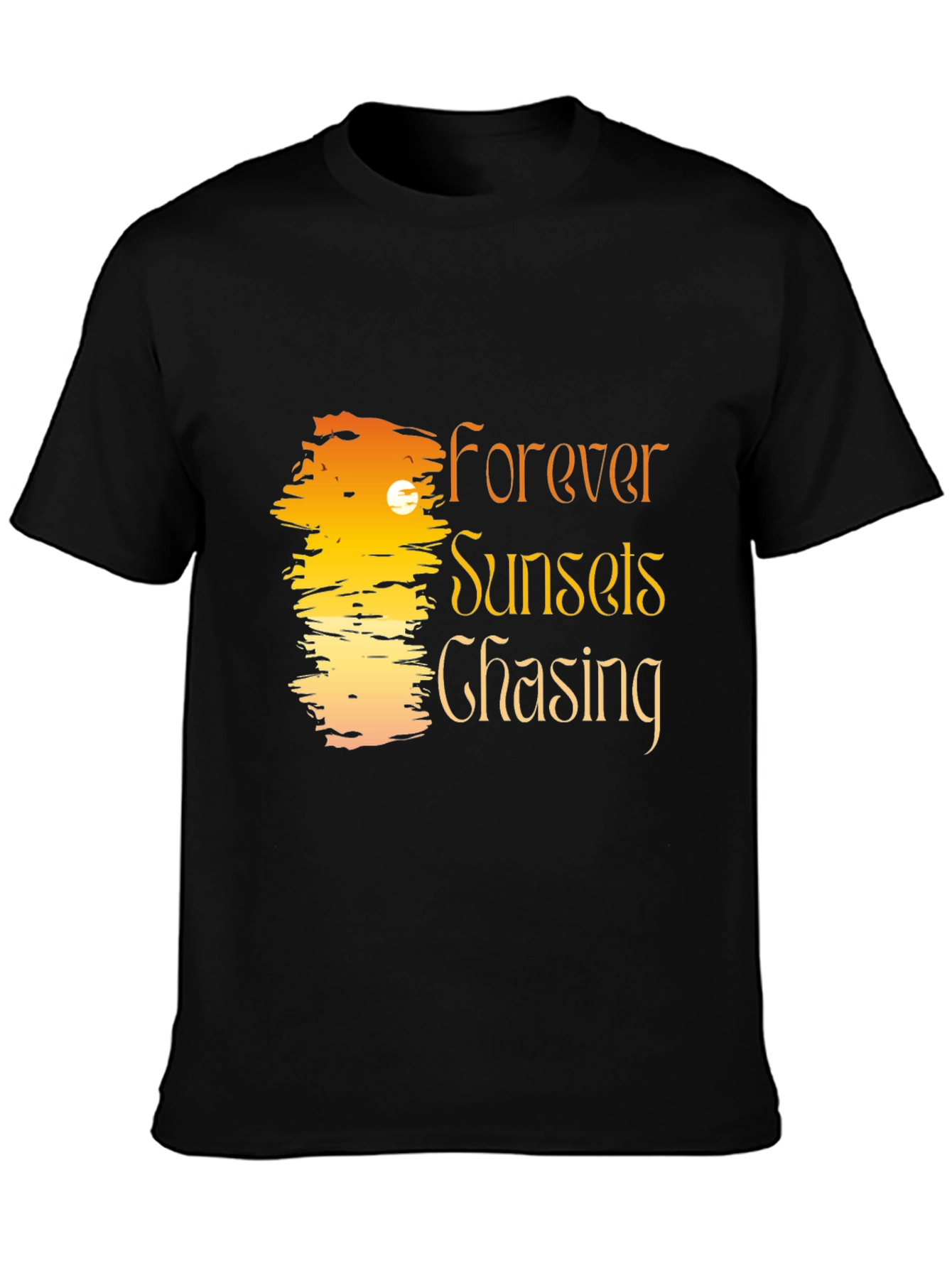 Forever Sunsets Chasing Graphic T-Shirt