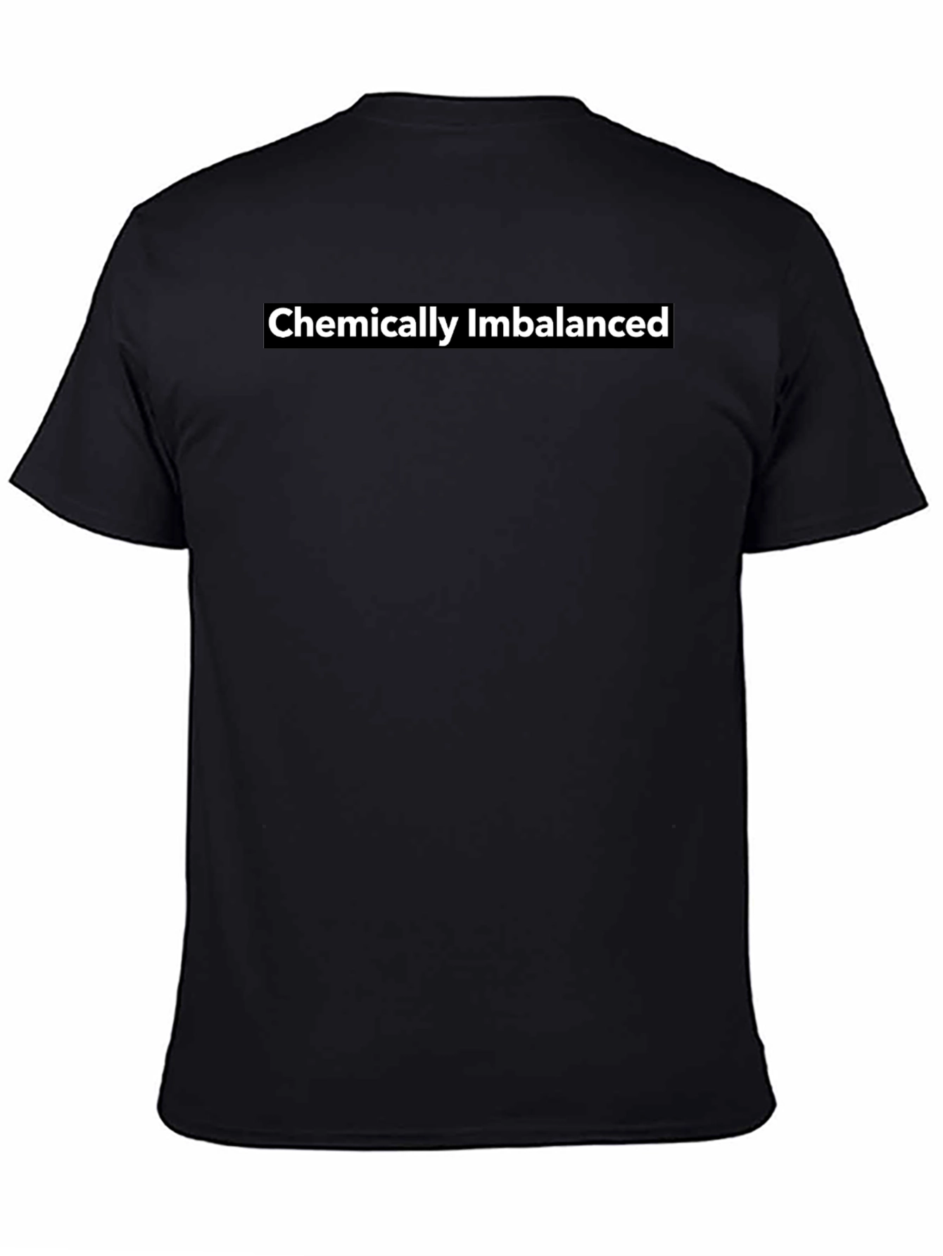 Chemically Imbalanced Black Graphic Tee