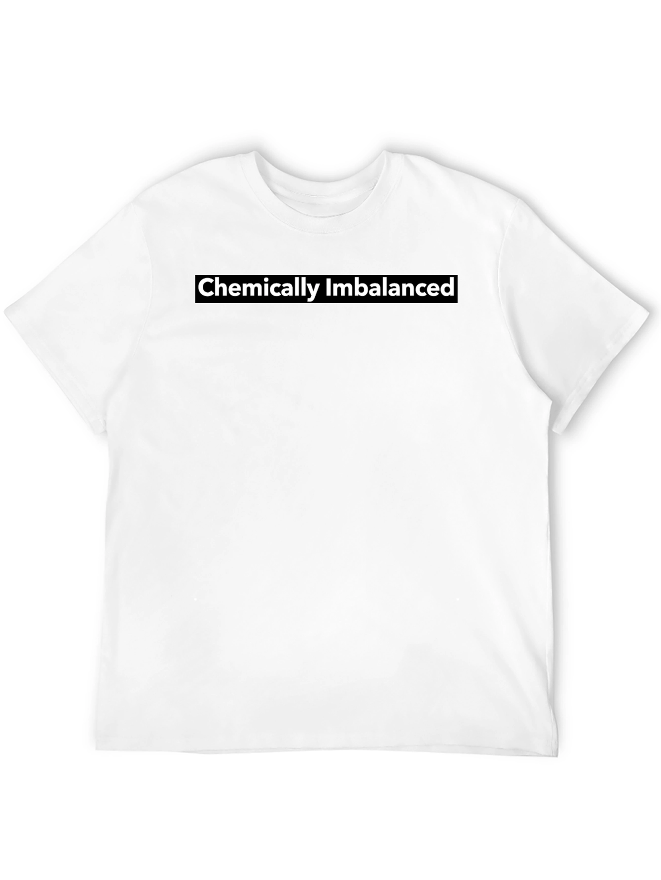 Chemically Imbalanced Black Graphic Tee