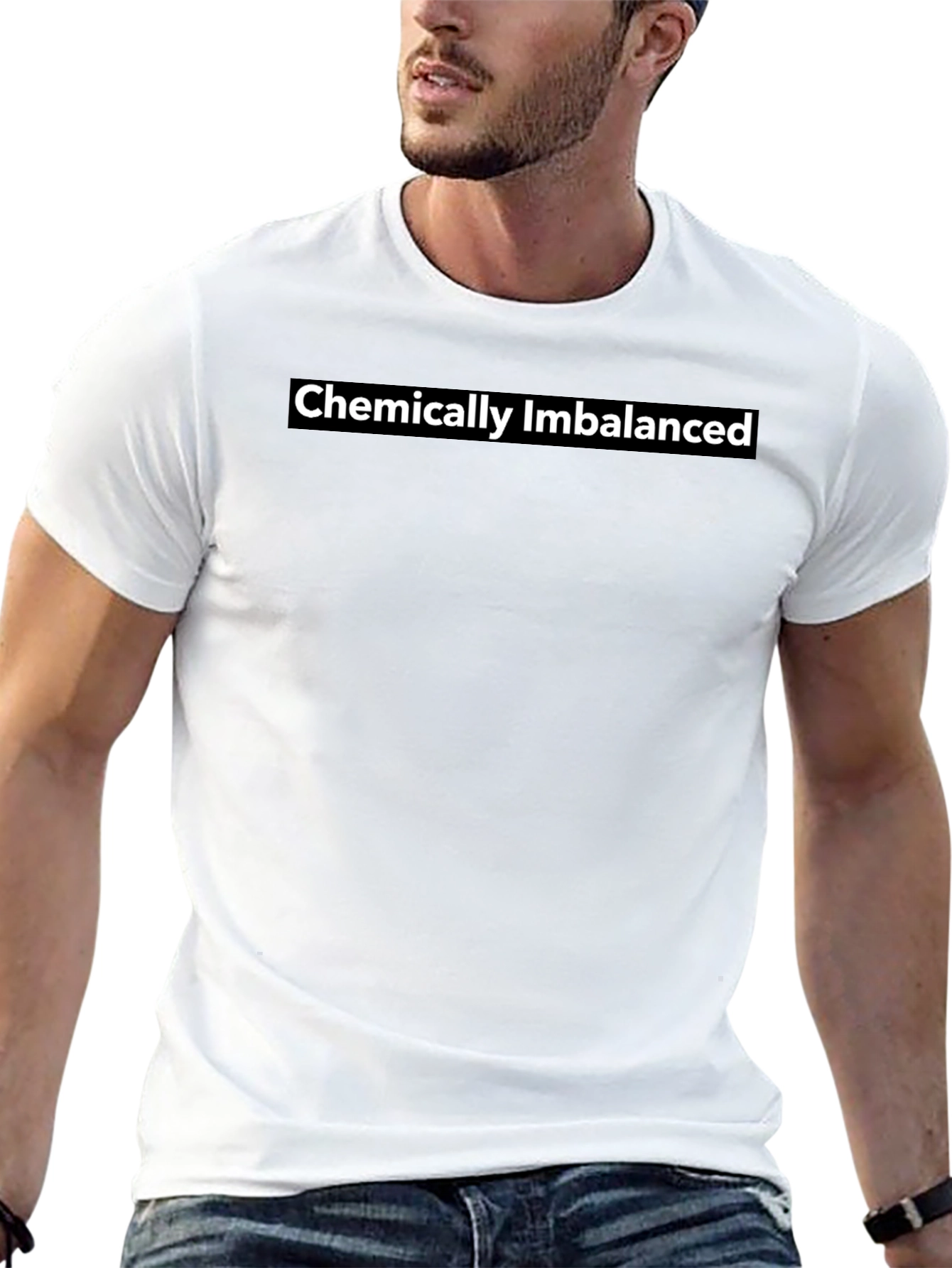 Chemically Imbalanced Black Graphic Tee