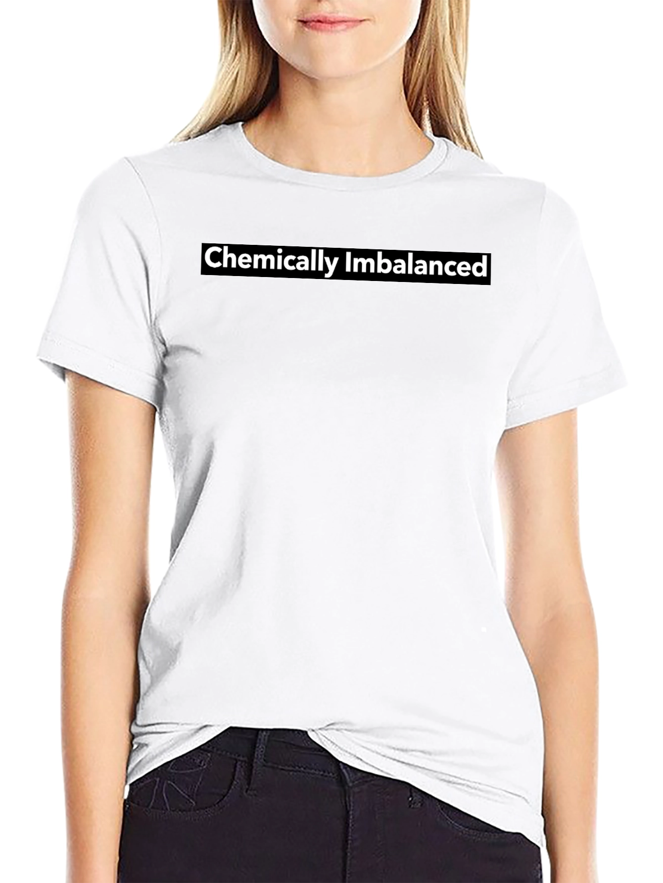 Chemically Imbalanced Black Graphic Tee