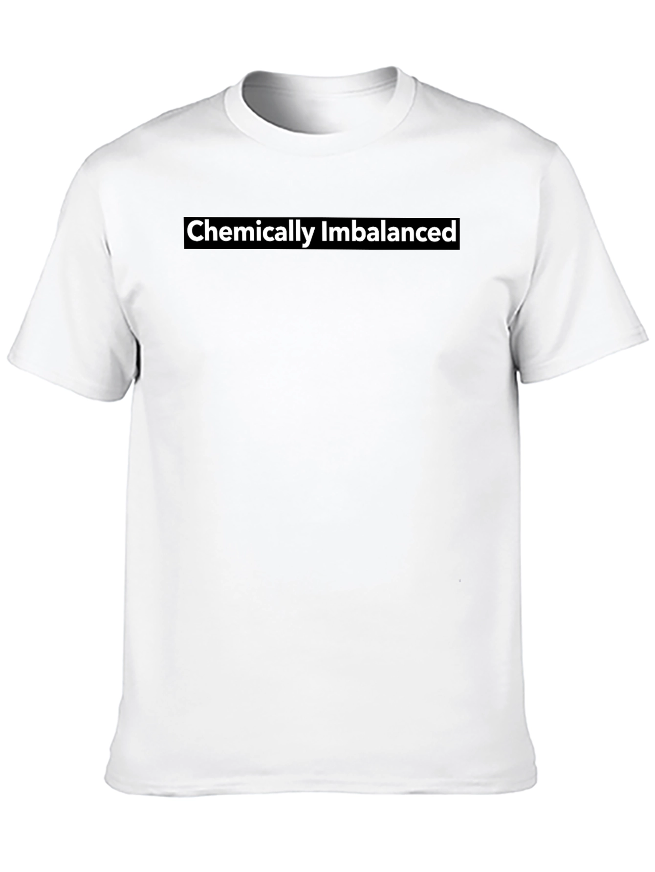 Chemically Imbalanced Black Graphic Tee