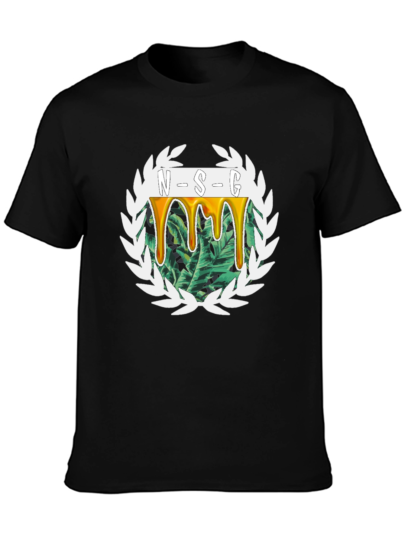 NSG Graphic Tee - Tropical Drip Design