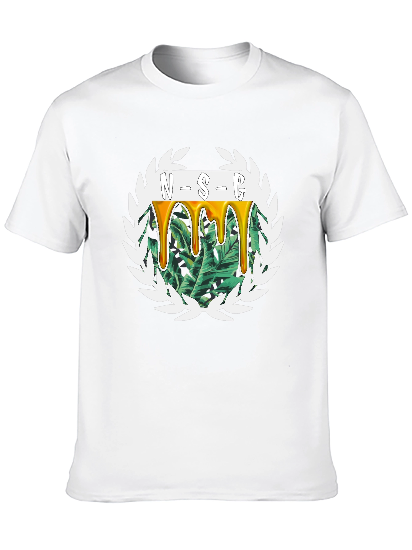 NSG Graphic Tee - Tropical Drip Design