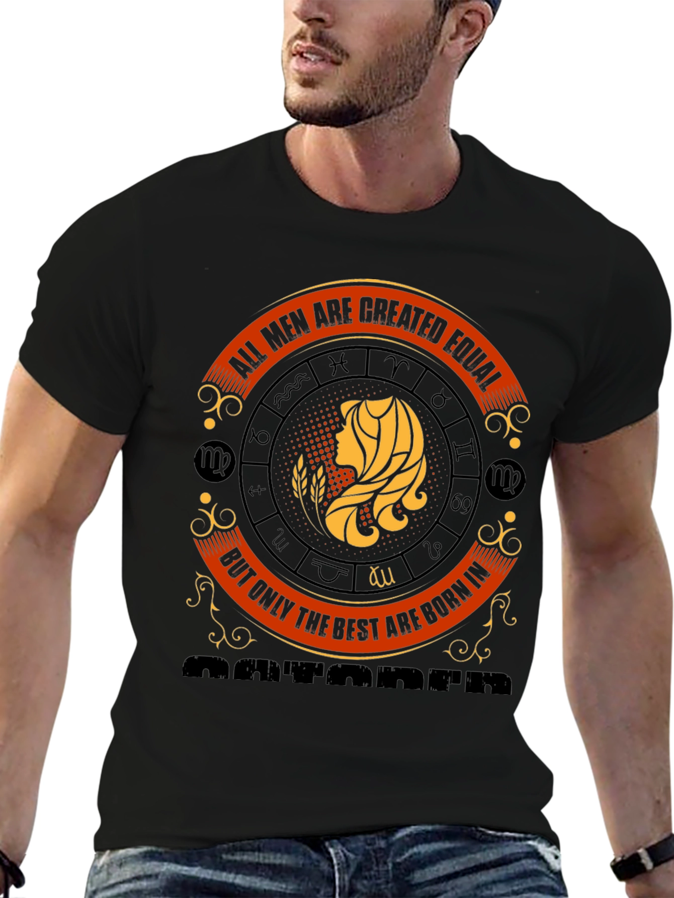 October Zodiac Virgo T-Shirt