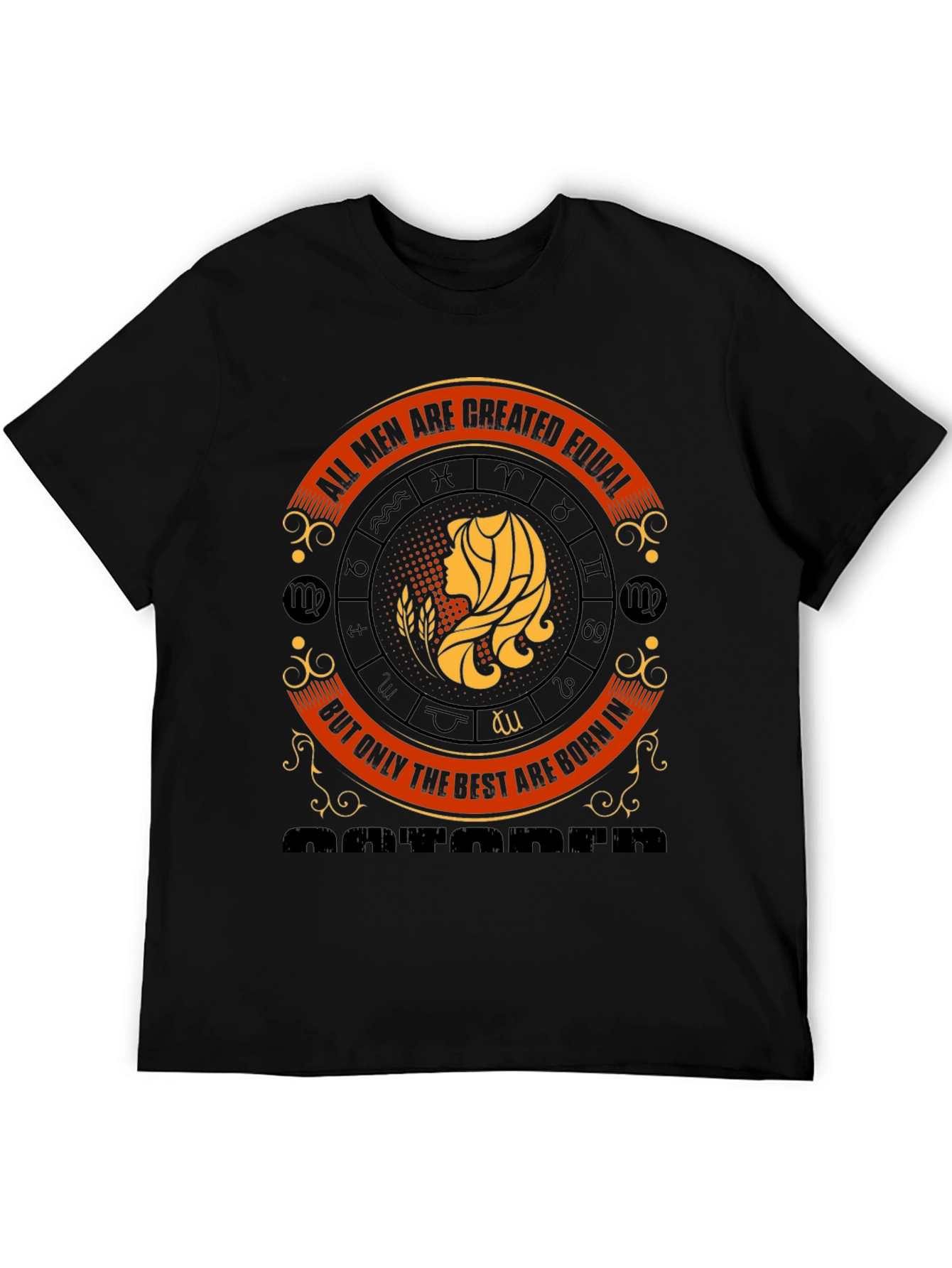 October Zodiac Virgo T-Shirt