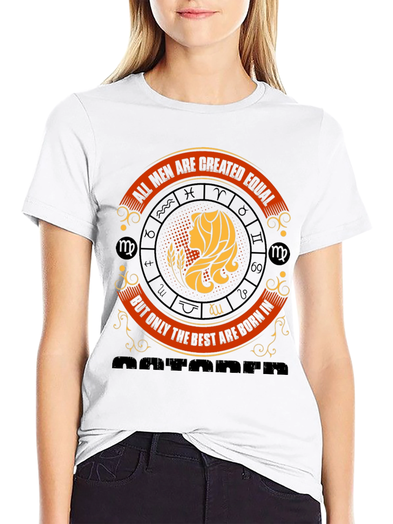 October Zodiac Virgo T-Shirt