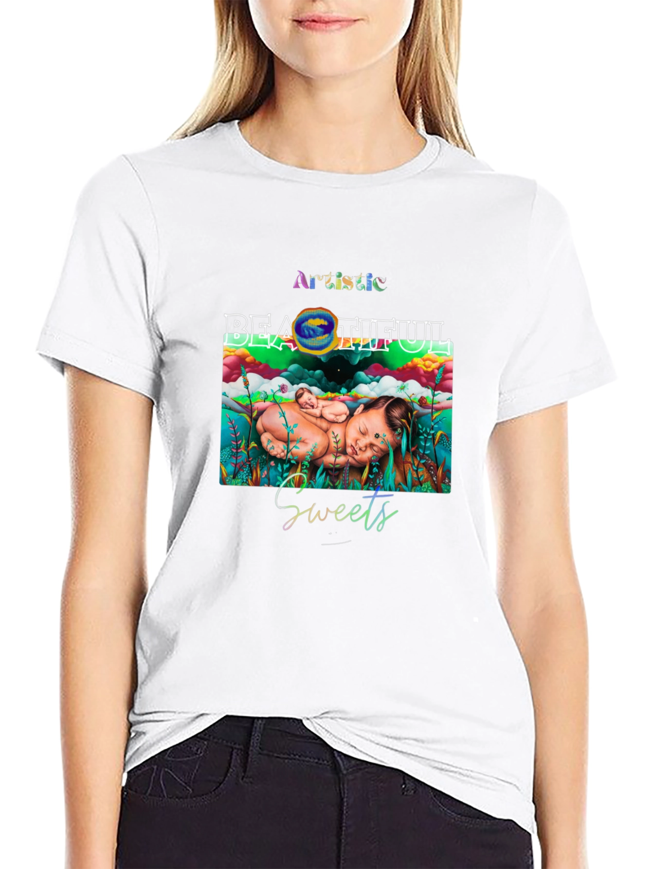 Artistic Baby Graphic Tee