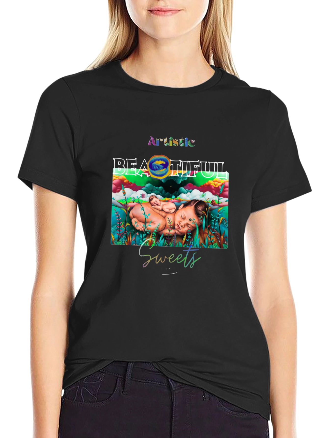 Artistic Baby Graphic Tee