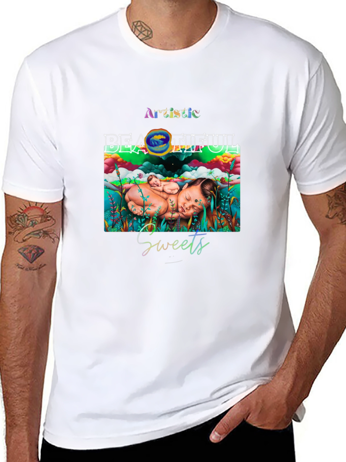 Artistic Baby Graphic Tee