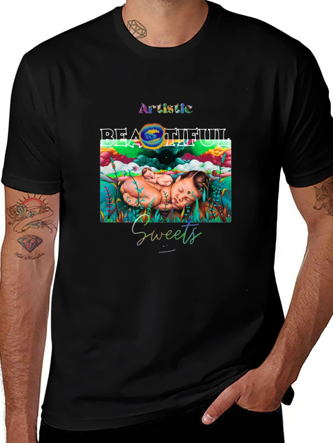 Artistic Baby Graphic Tee