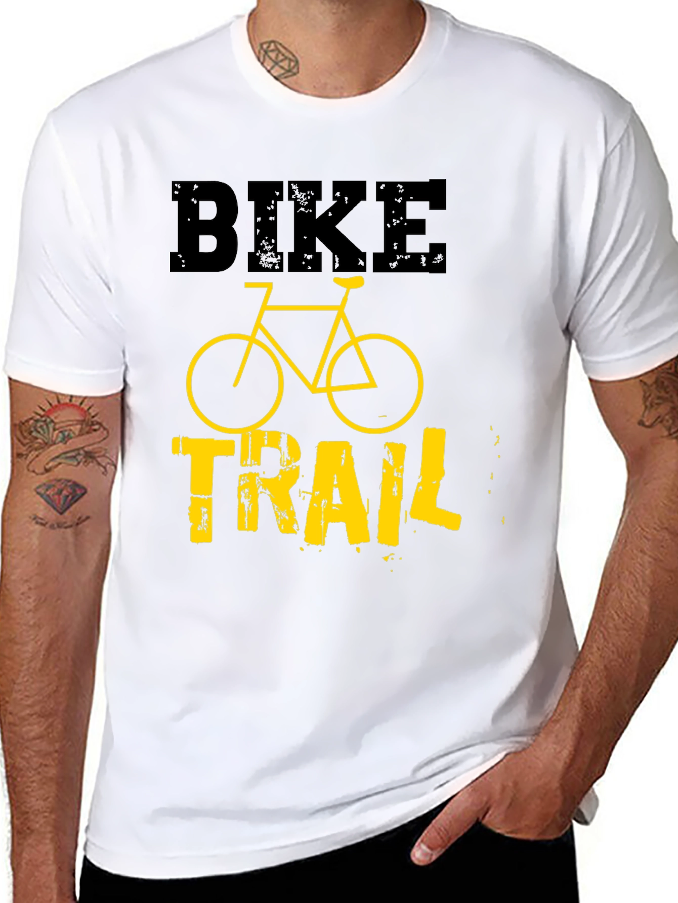 Bike Trail Graphic Tee - Adventure Ready