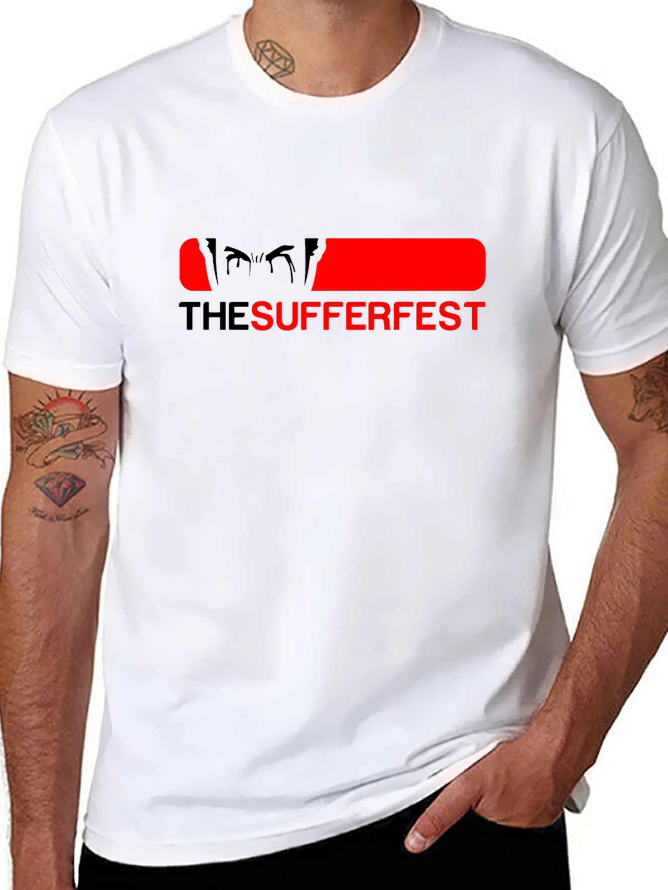 The Sufferfest Black Graphic Tee