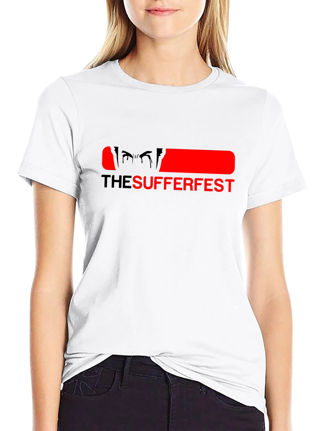 The Sufferfest Black Graphic Tee