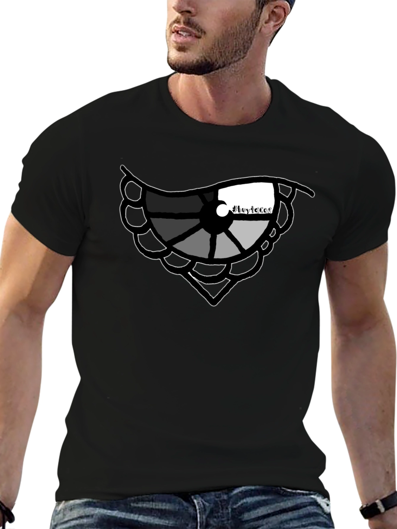 Eye See You Graphic T-Shirt - Black