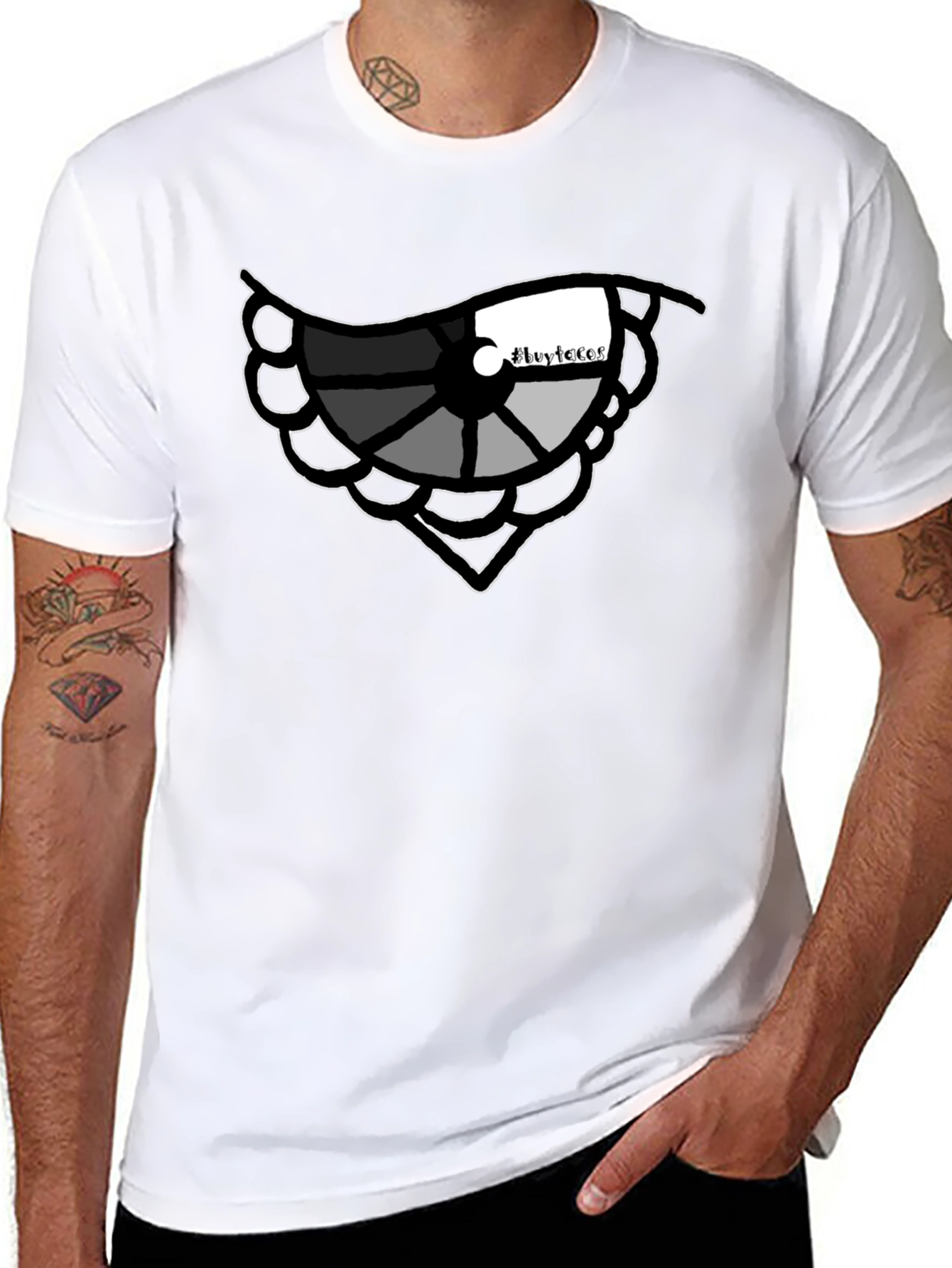 Eye See You Graphic T-Shirt - Black