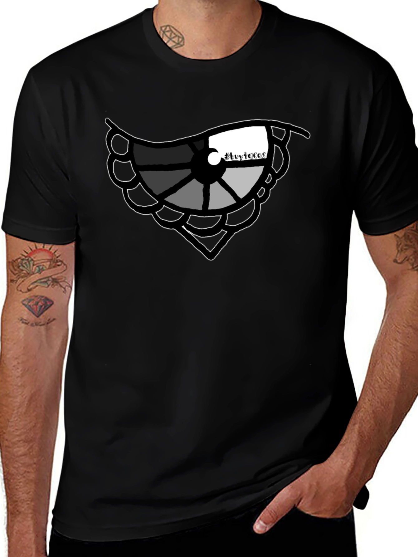 Eye See You Graphic T-Shirt - Black