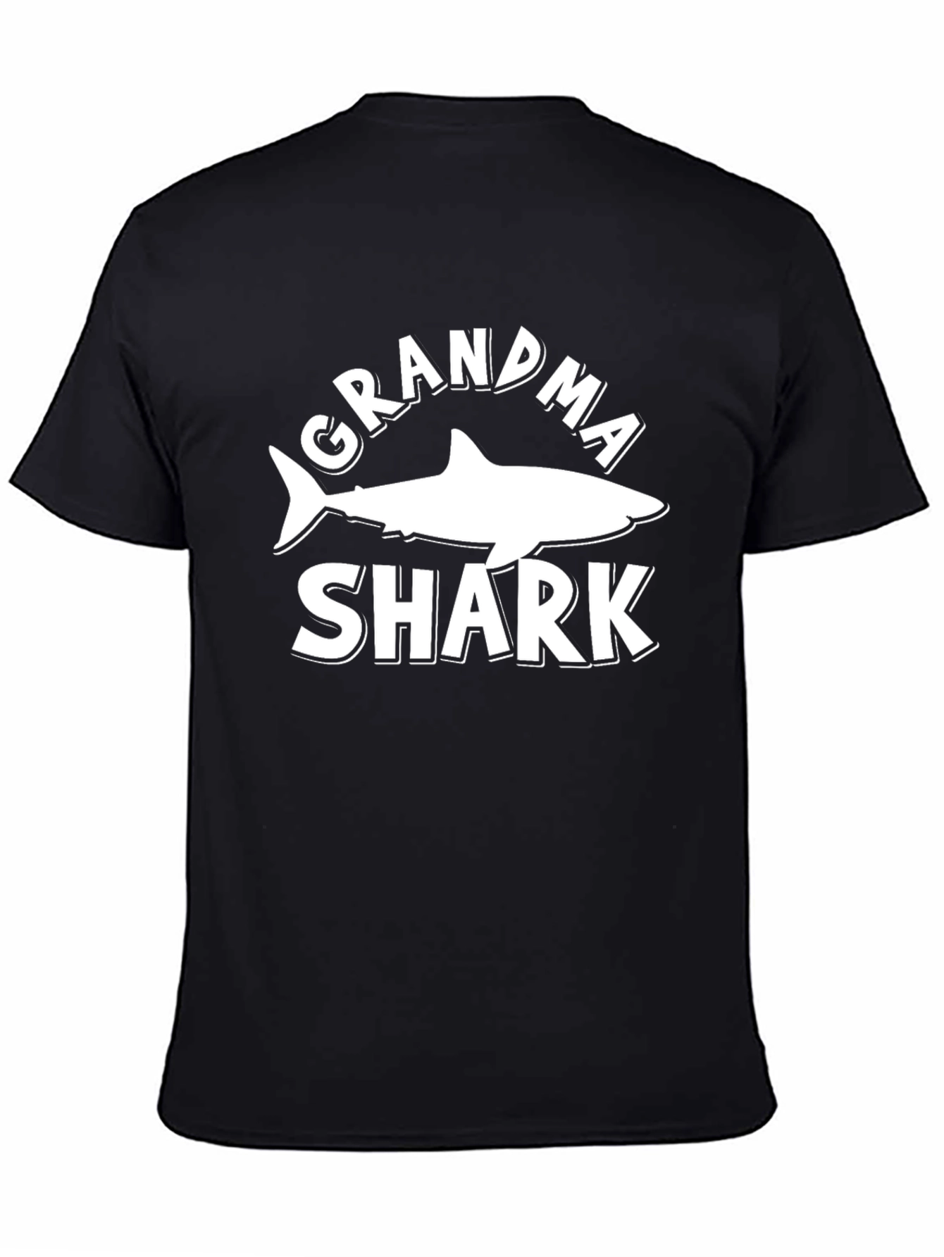 Grandma Shark Graphic T-Shirt