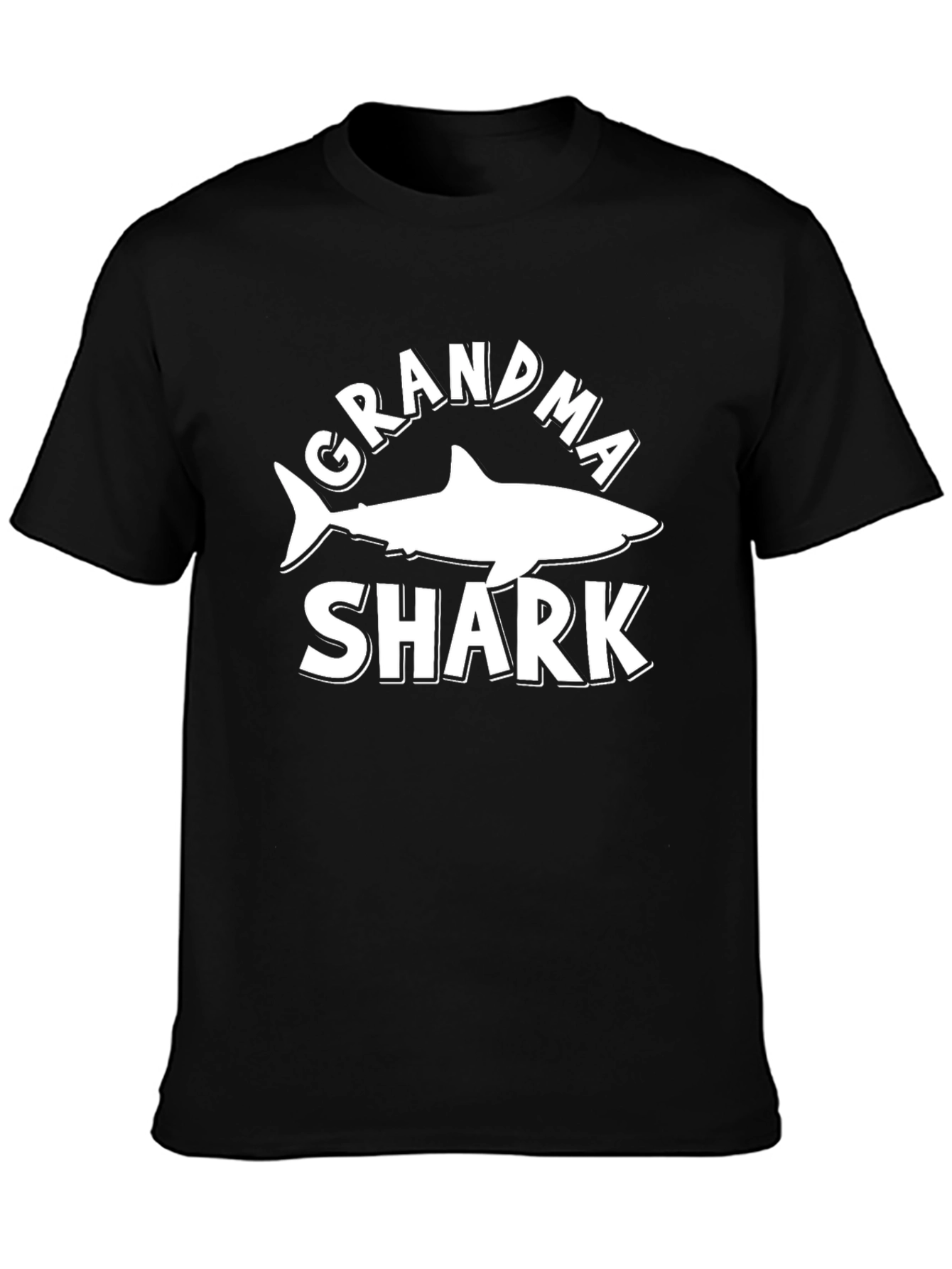 Grandma Shark Graphic T-Shirt