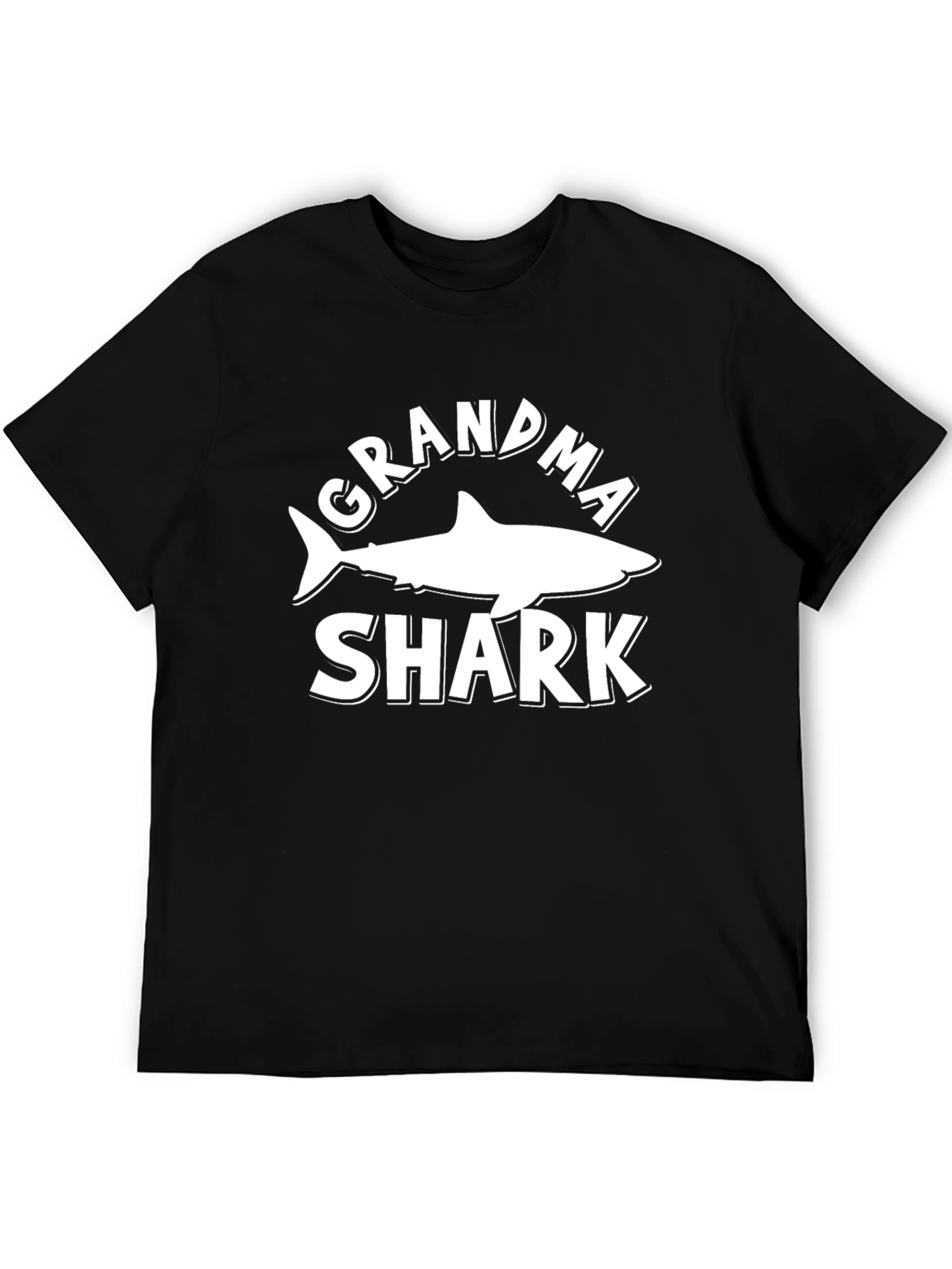 Grandma Shark Graphic T-Shirt