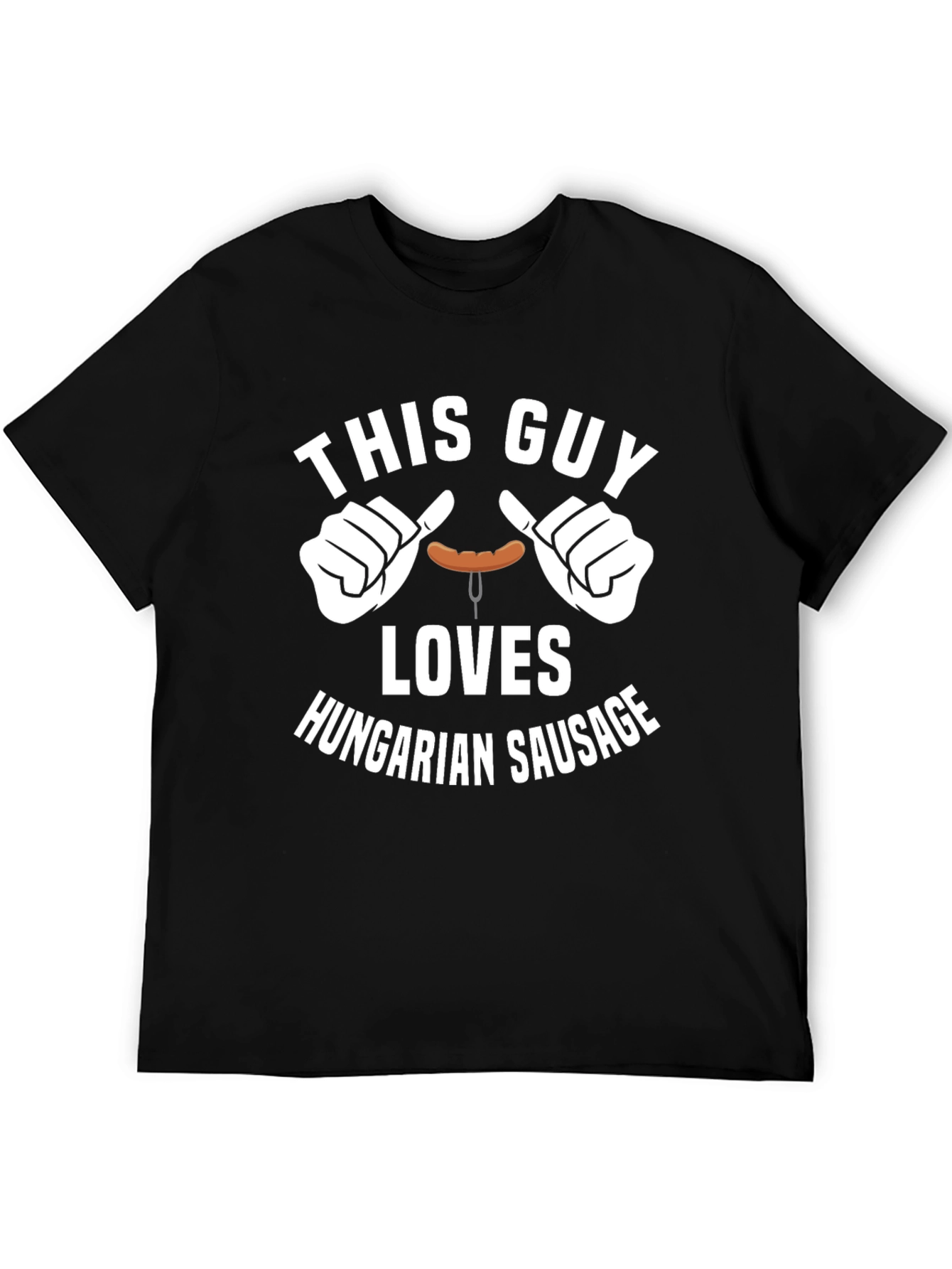 Hungarian Sausage Lover Graphic T-Shirt