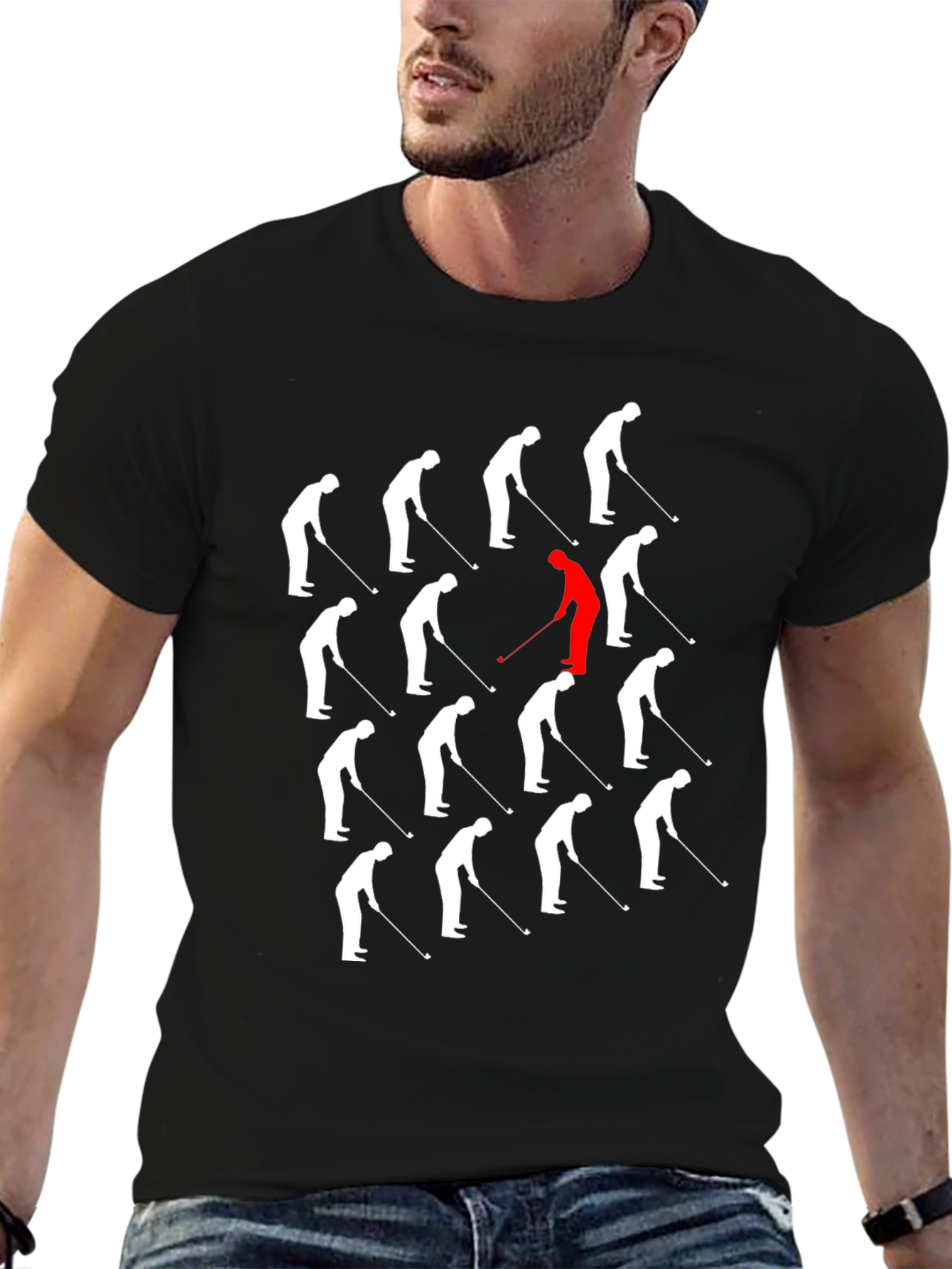 Unique Golfer T-Shirt - Stand Out From the Crowd