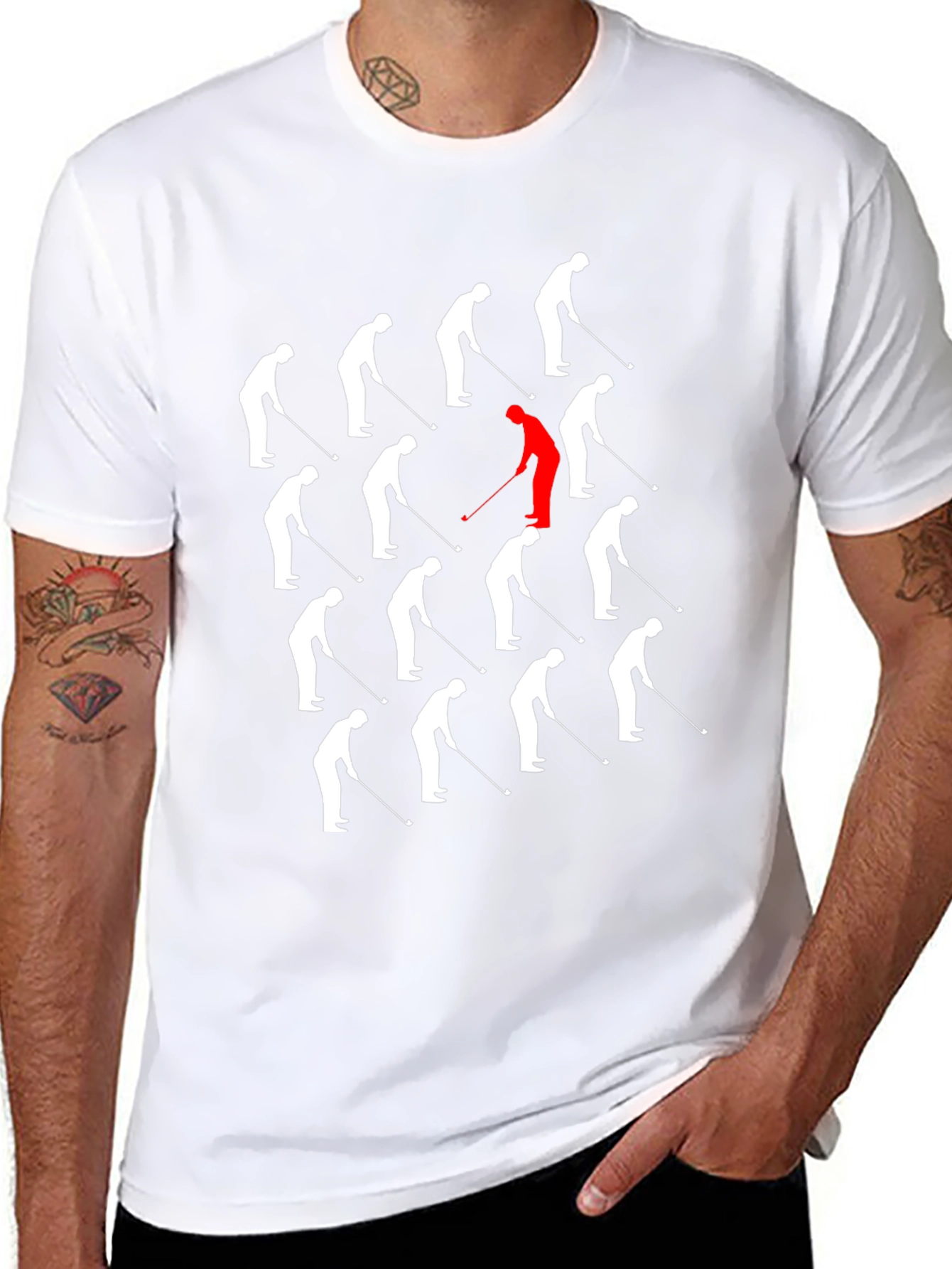 Unique Golfer T-Shirt - Stand Out From the Crowd