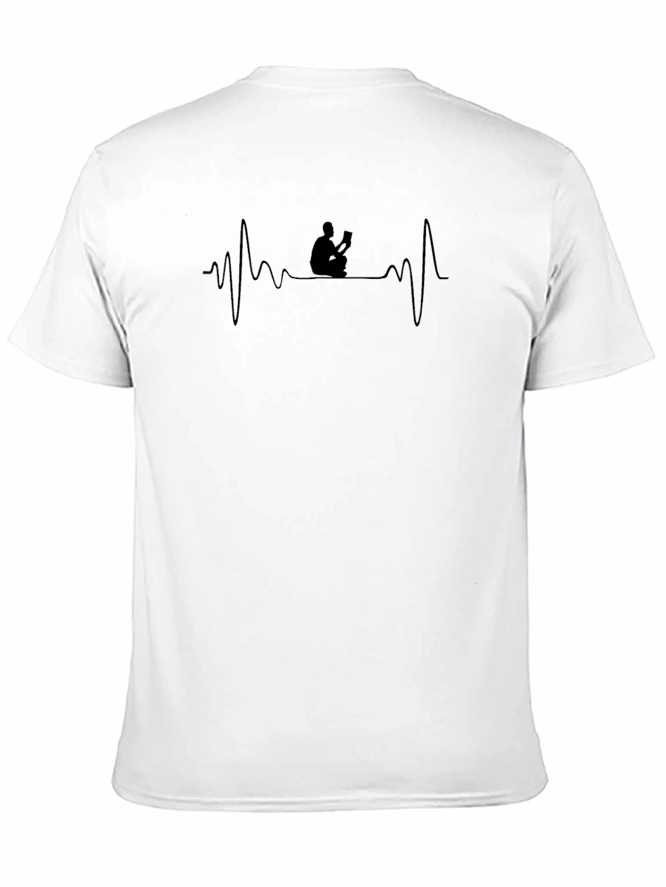 Readers Heartbeat T-Shirt - Black