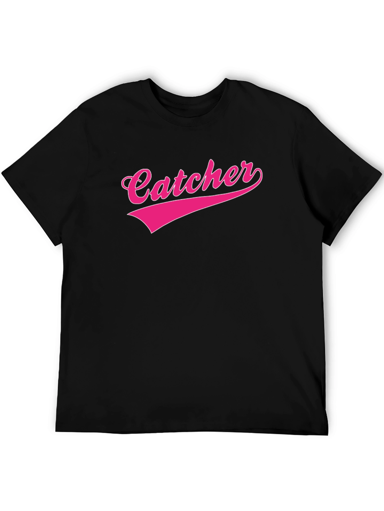 Catcher Graphic Tee - Baseball Fan Shirt