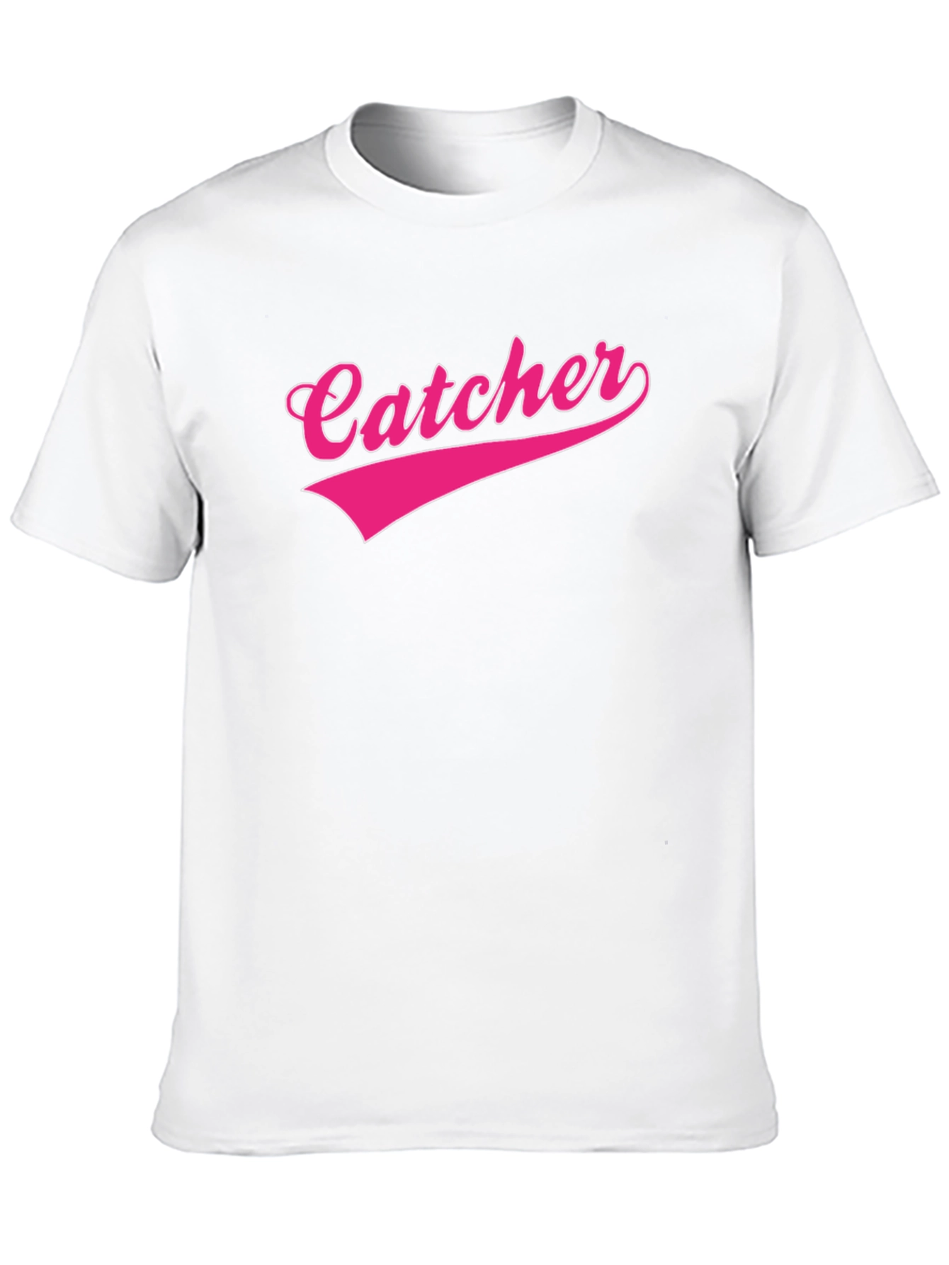 Catcher Graphic Tee - Baseball Fan Shirt