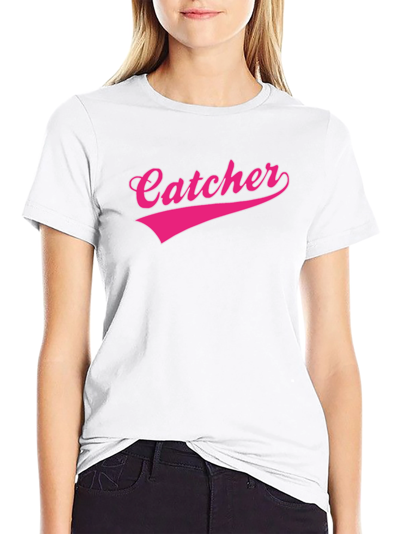 Catcher Graphic Tee - Baseball Fan Shirt