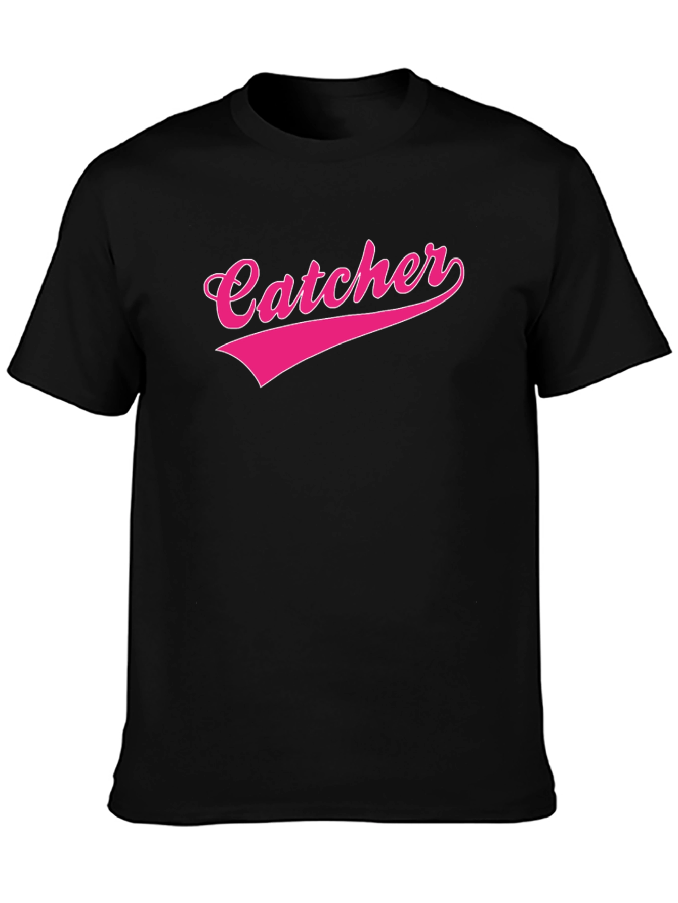 Catcher Graphic Tee - Baseball Fan Shirt