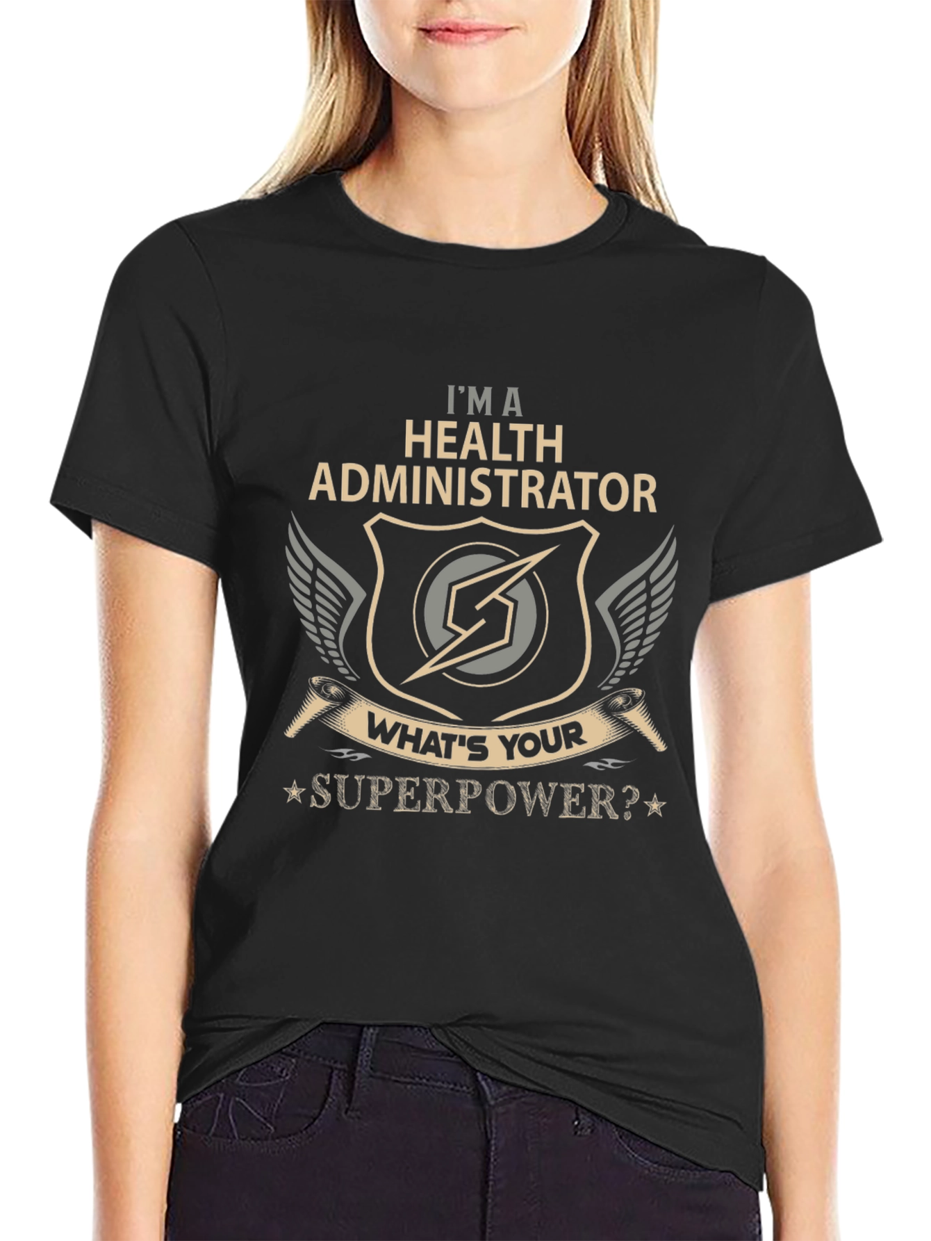 Health Administrator Superpower T-Shirt