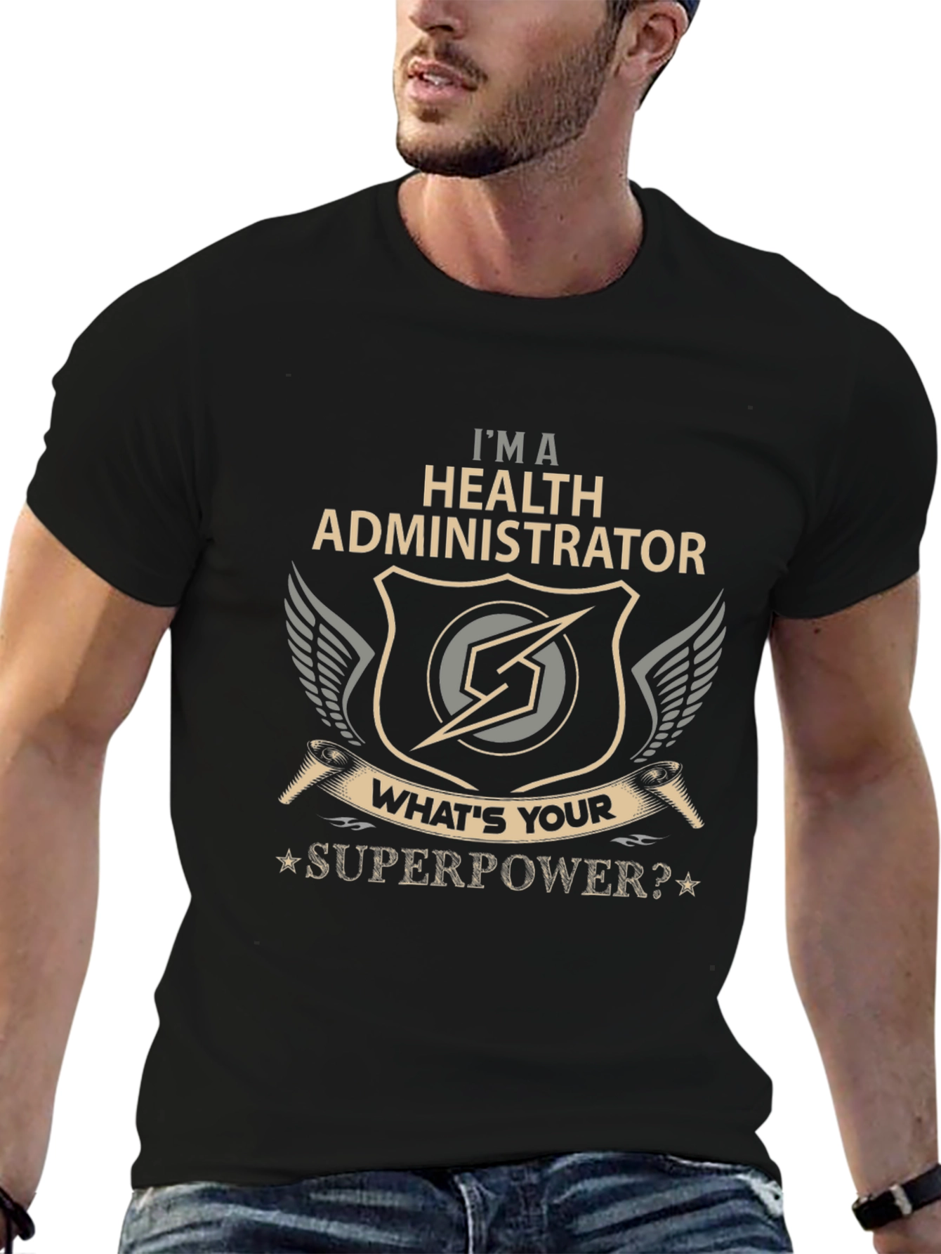 Health Administrator Superpower T-Shirt