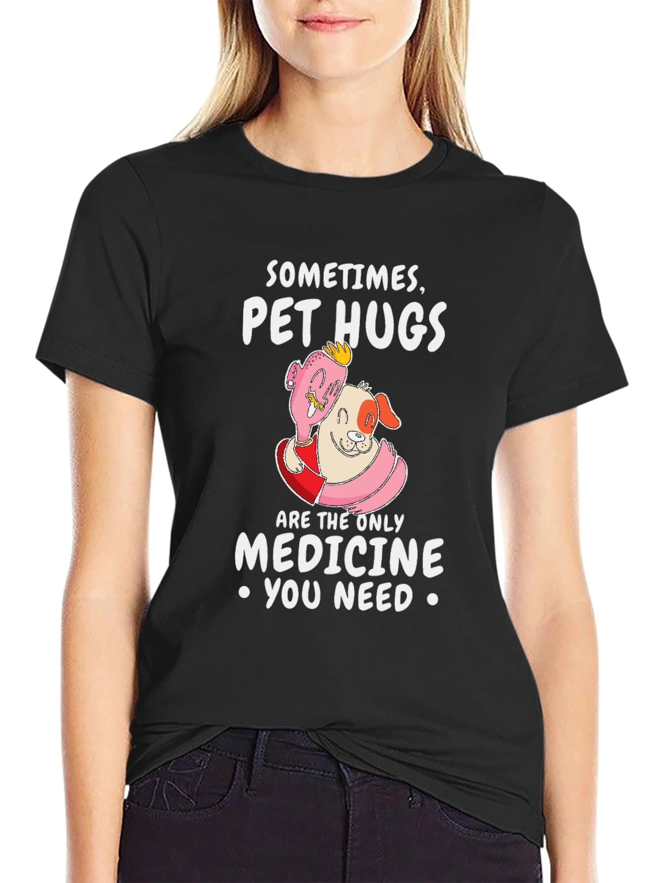 Pet Hugs Medicine T-Shirt - Unisex Comfort Fit