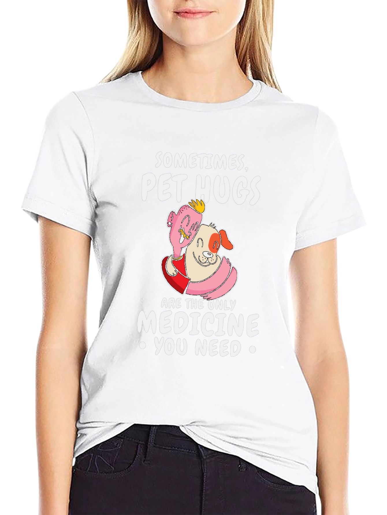 Pet Hugs Medicine T-Shirt - Unisex Comfort Fit