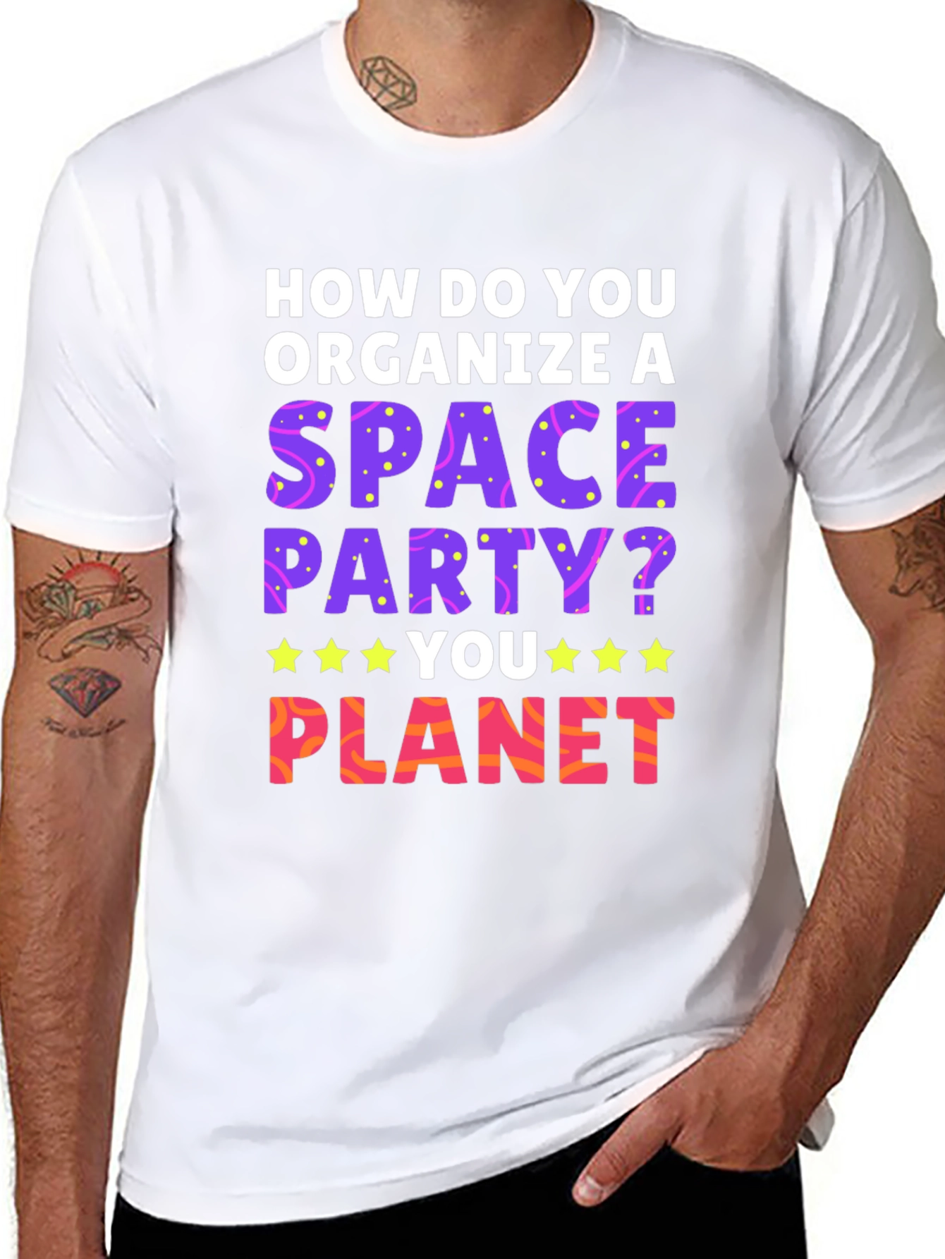 Space Party T-Shirt: How Do You Planet?